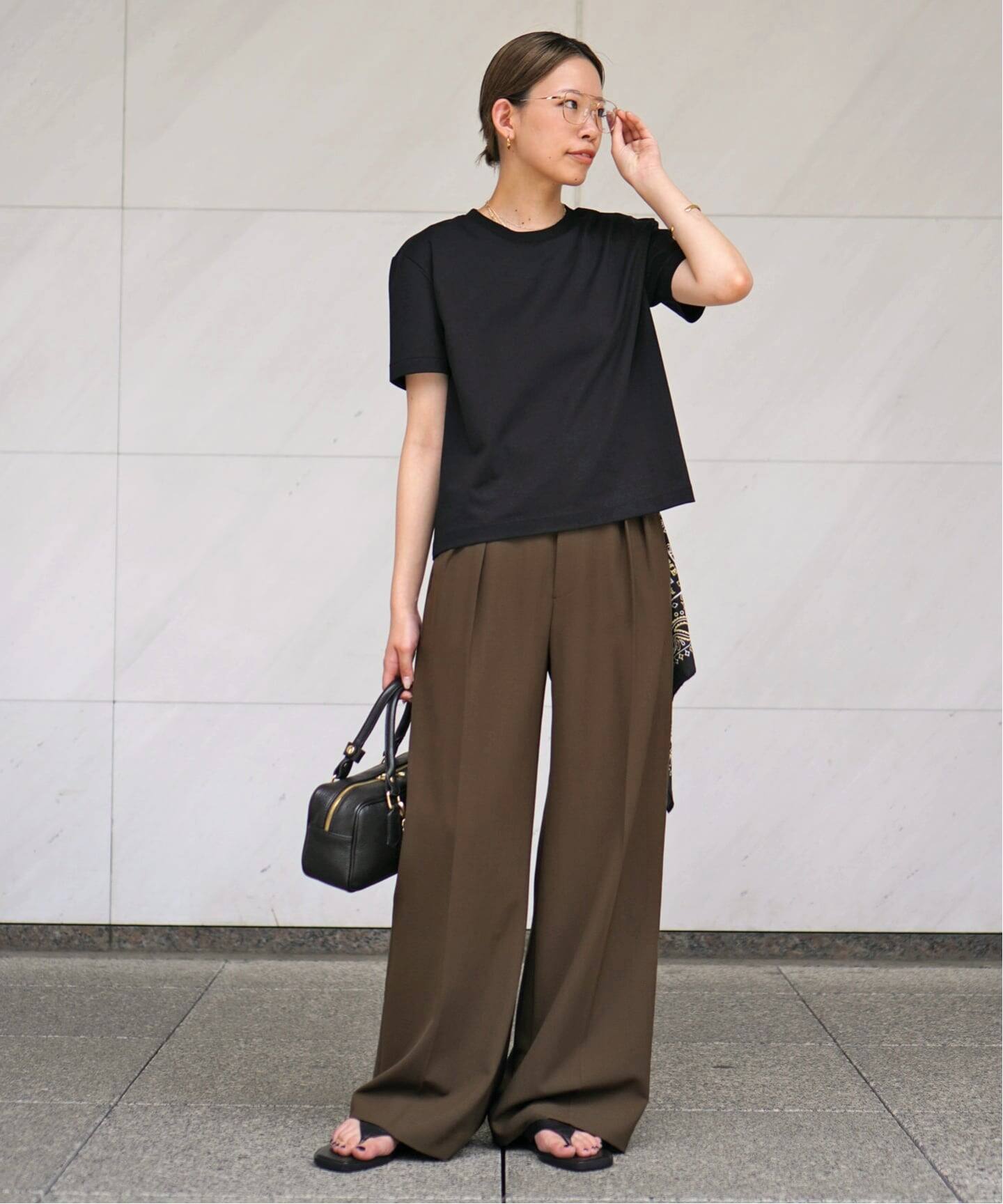 2タックワイドパンツ（スラックス）｜AP STUDIO（エーピーストゥディオ