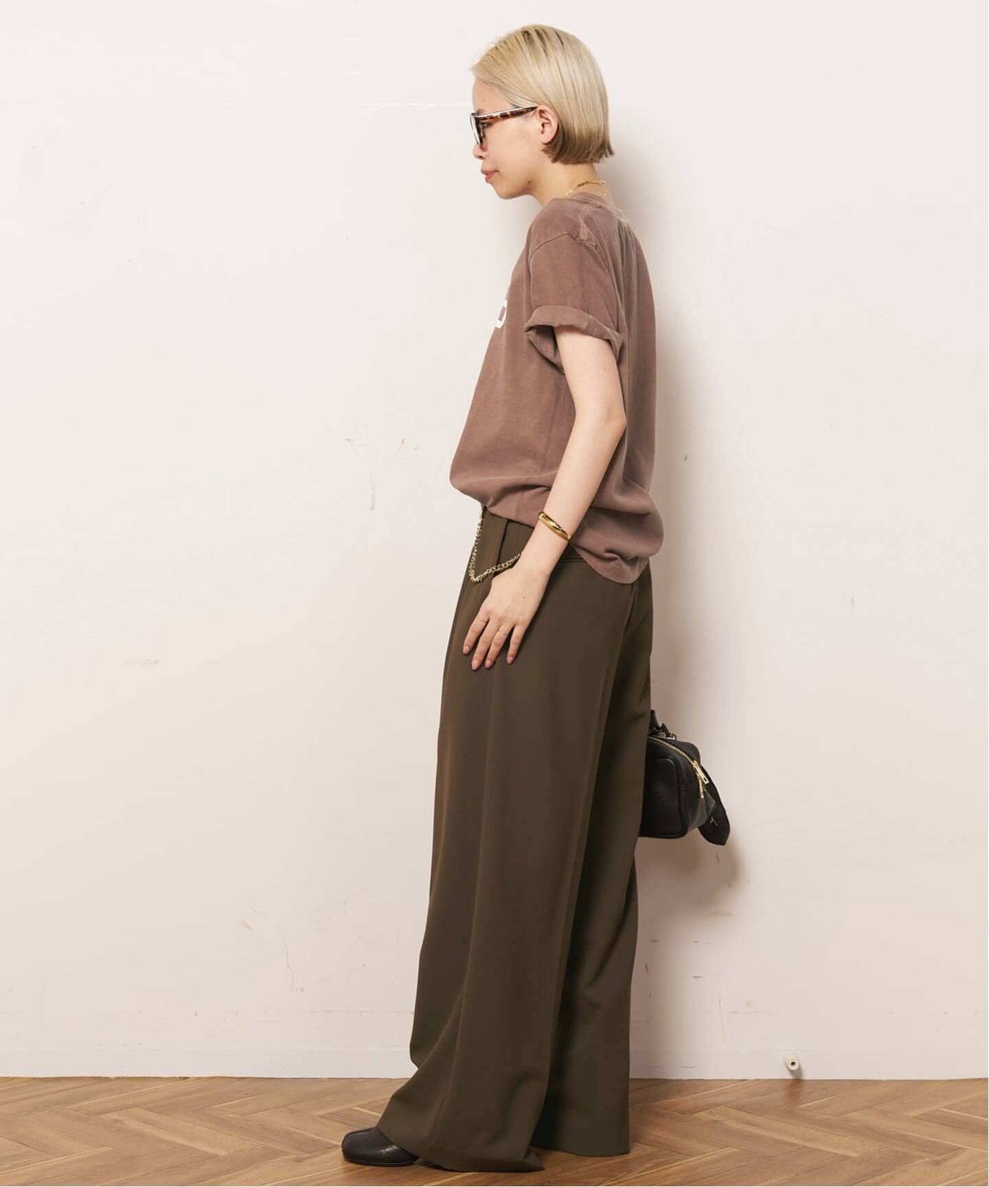 AP STUDIO 2タックワイドパンツ 2タックワイドパンツ（スラックス）｜AP STUDIO（エーピー