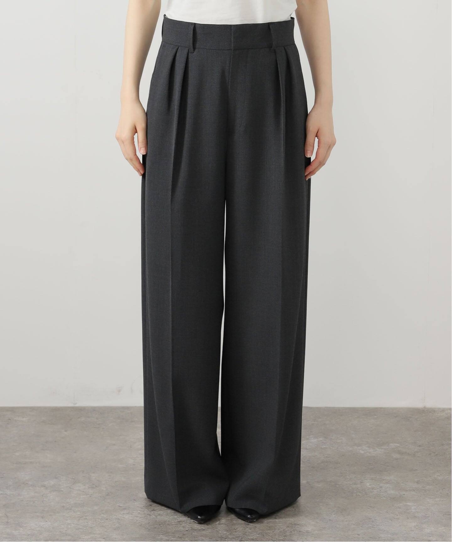 2タックワイドパンツ（スラックス）｜AP STUDIO（エーピーストゥディオ