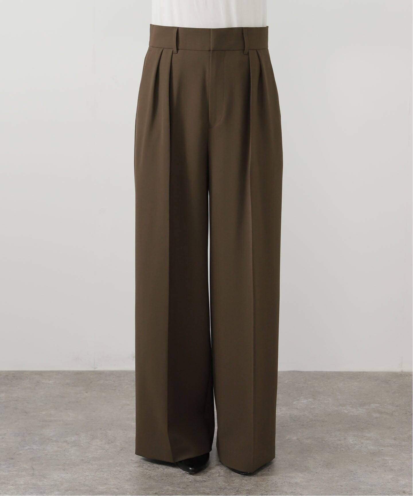 AP STUDIO 2タックワイドパンツ 2タックワイドパンツ（スラックス）｜AP STUDIO（エーピー