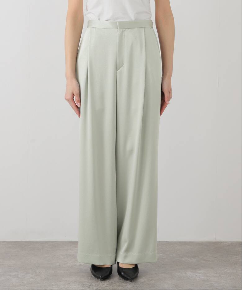 ライトサテンパンツ（スラックス）｜AP STUDIO（エーピーストゥディオ  