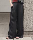 サテンジョーゼットパンツ