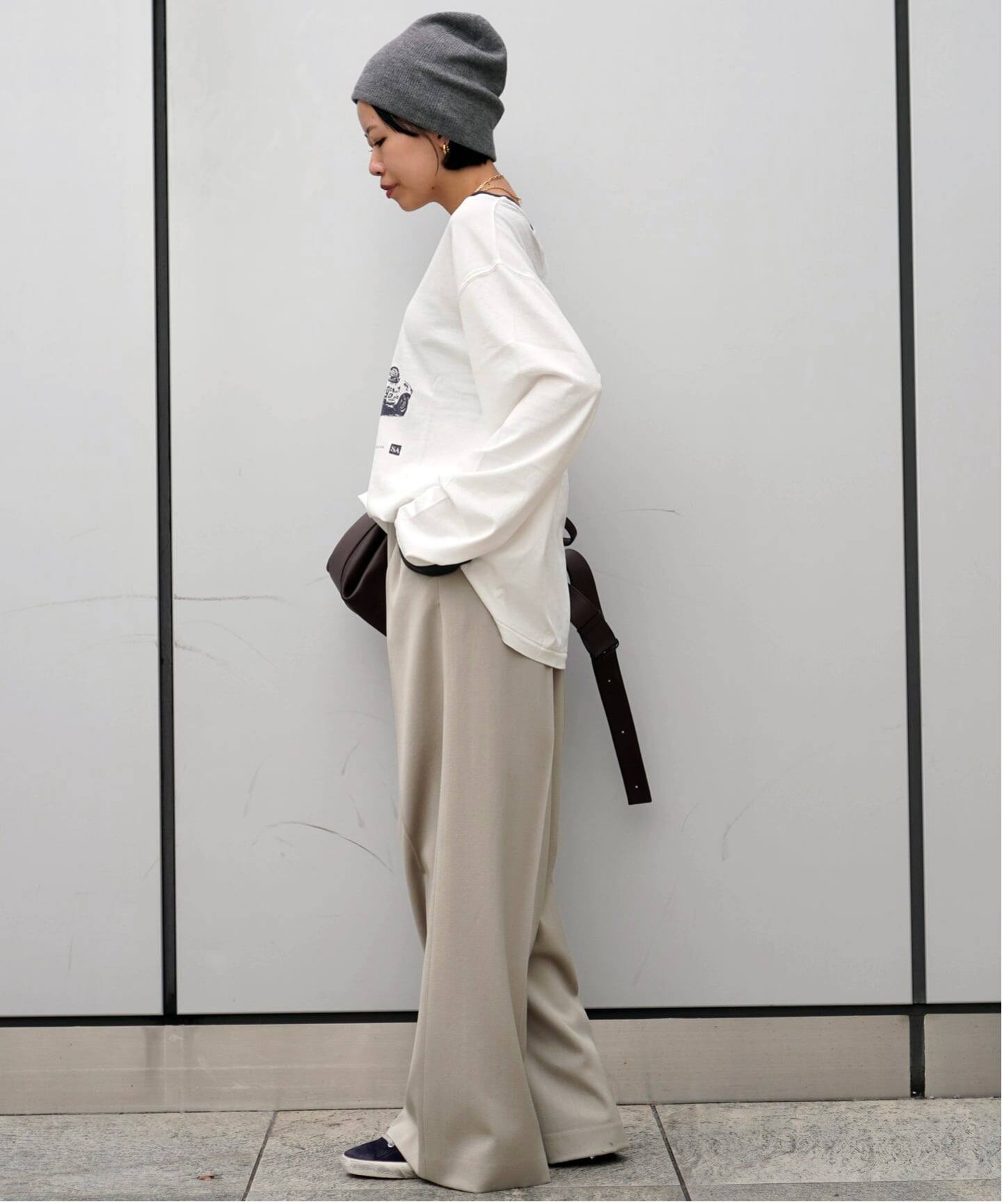 グロスカルゼパンツ（スラックス）｜AP STUDIO（エーピーストゥディオ