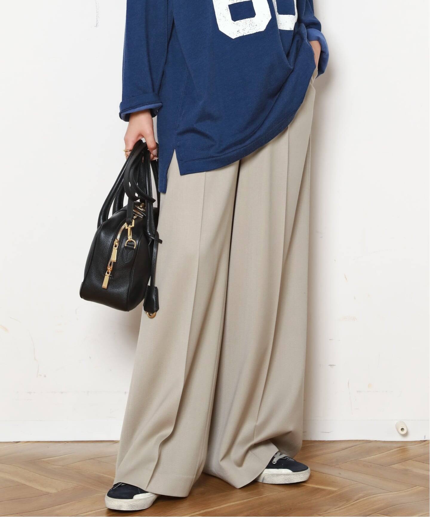 グロスカルゼパンツ（スラックス）｜AP STUDIO（エーピーストゥディオ