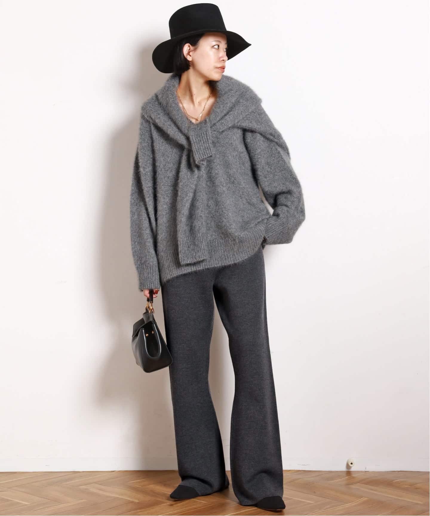 New スムージーニットパンツ（その他パンツ）｜AP STUDIO（エーピー