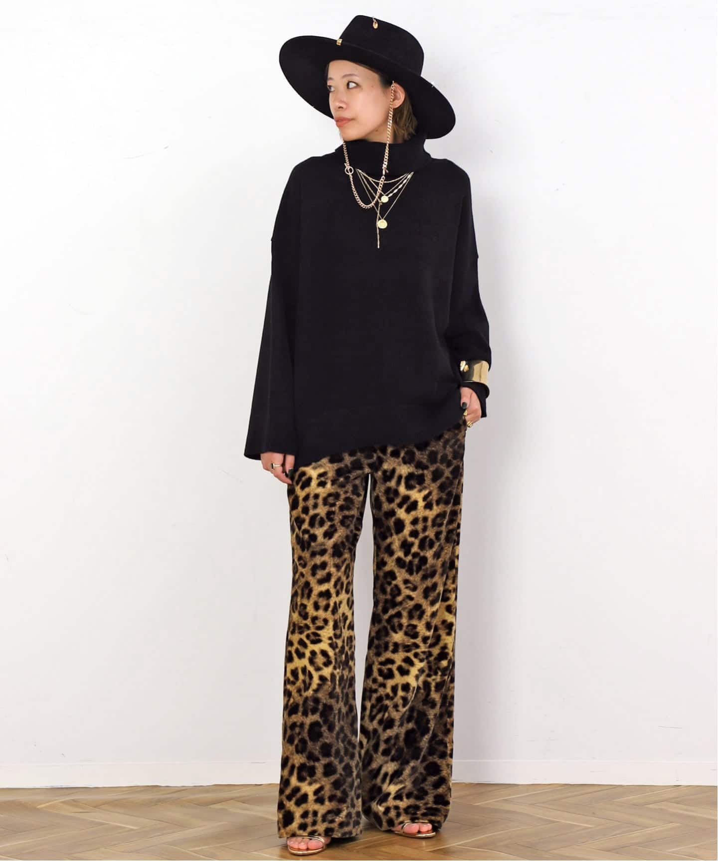 レオパードパンツ（その他パンツ）｜AP STUDIO（エーピーストゥディオ