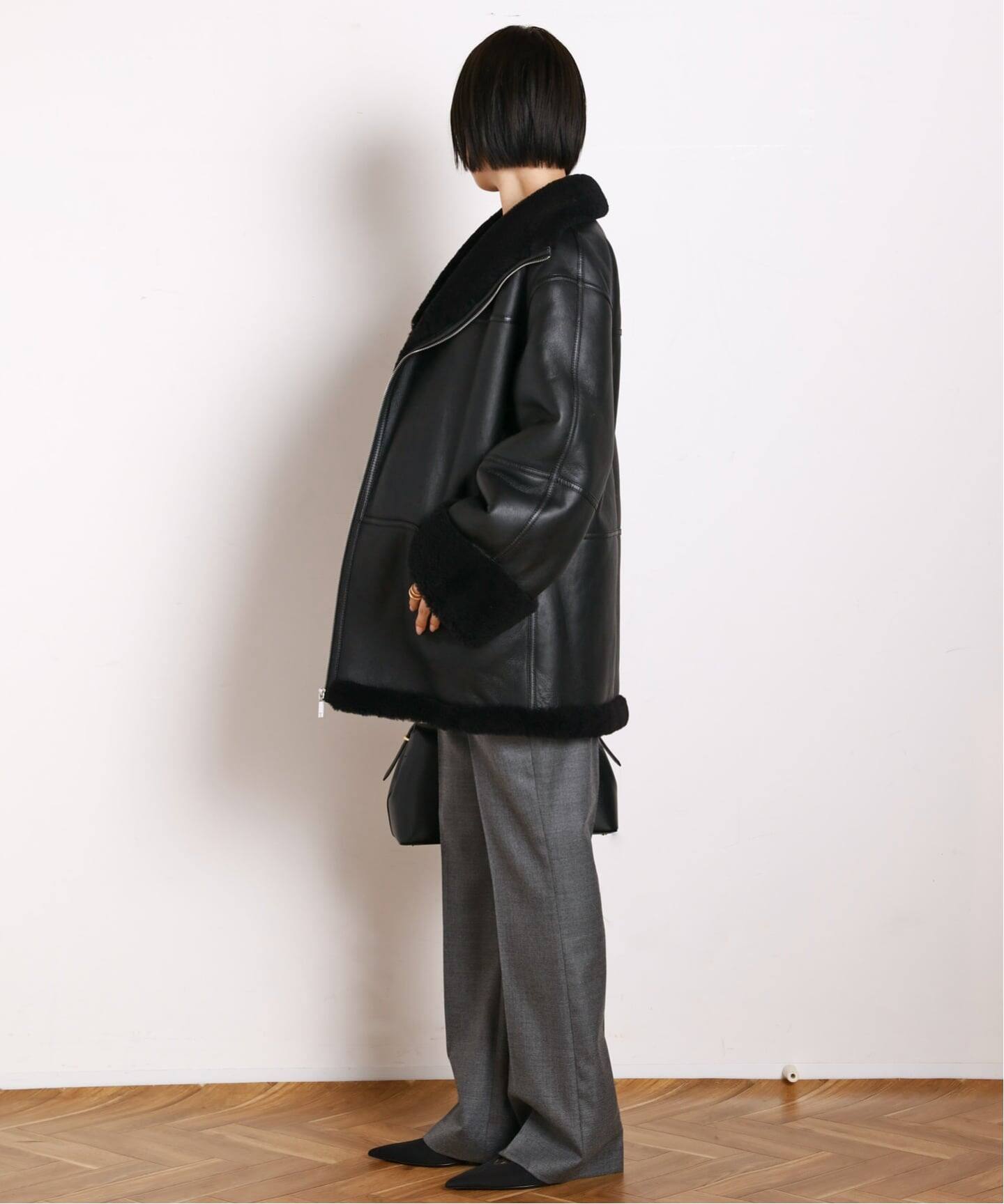 サキソニーウールパンツ（スラックス）｜AP STUDIO（エーピー