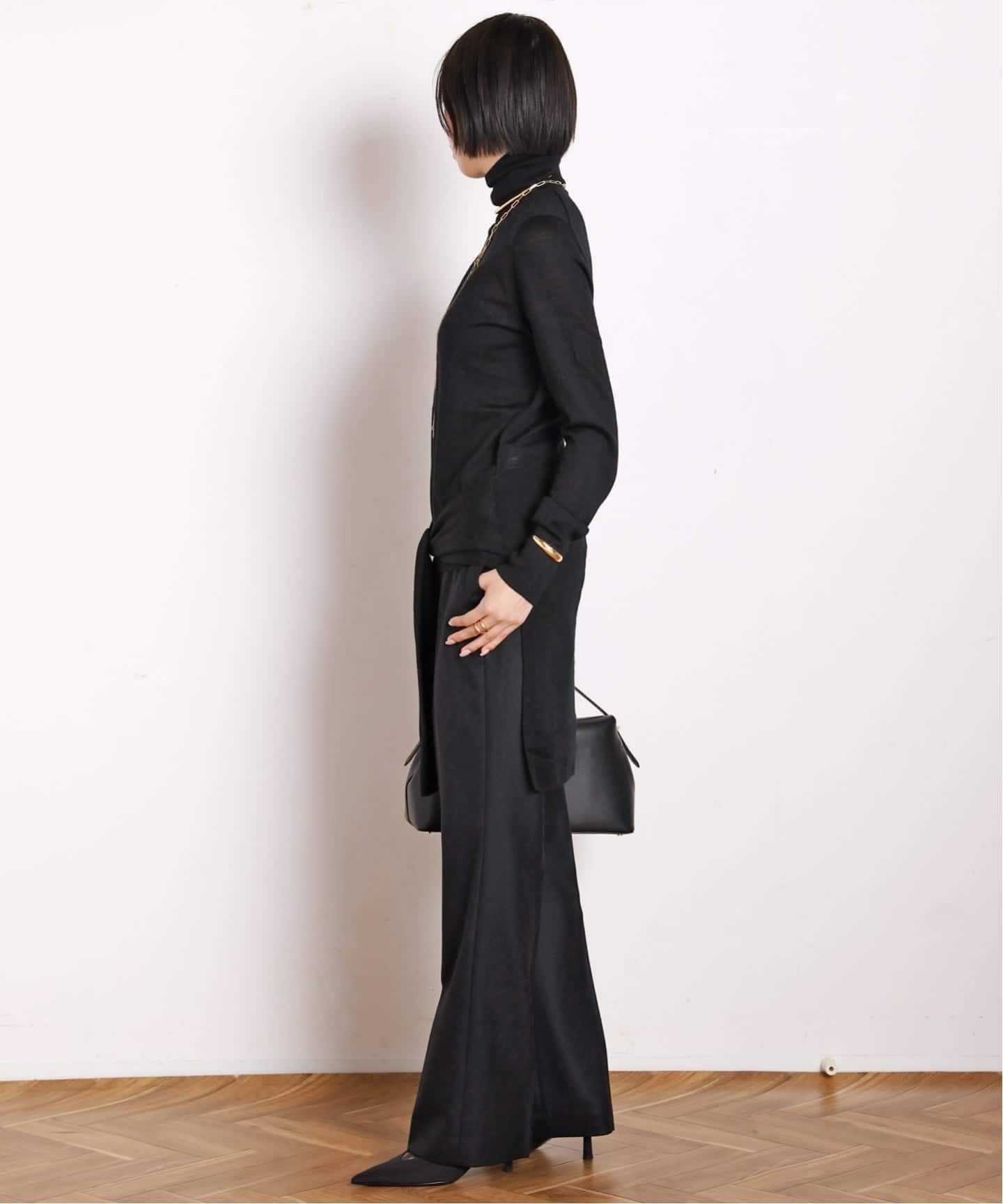 サキソニーウールパンツ（スラックス）｜AP STUDIO（エーピー