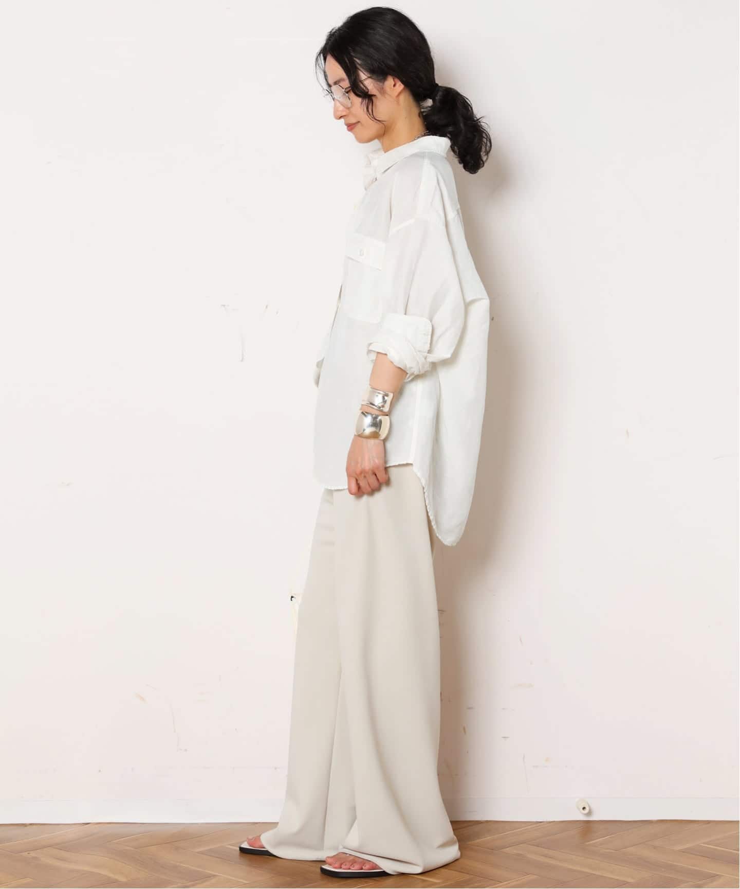 追加エラスティックパンツ（スラックス）｜AP STUDIO（エーピー