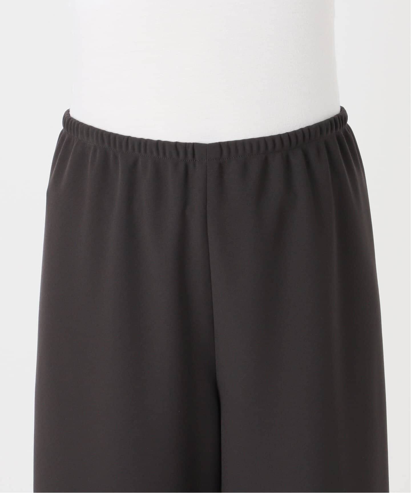 エラスティックパンツ(ブラウン)（スラックス）｜AP STUDIO（エーピー