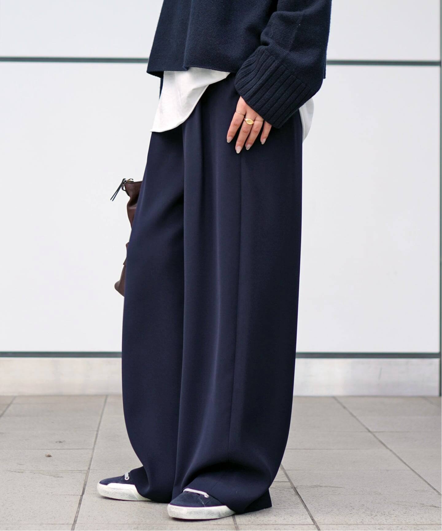 イージーワイドパンツ（スラックス）｜AP STUDIO（エーピー