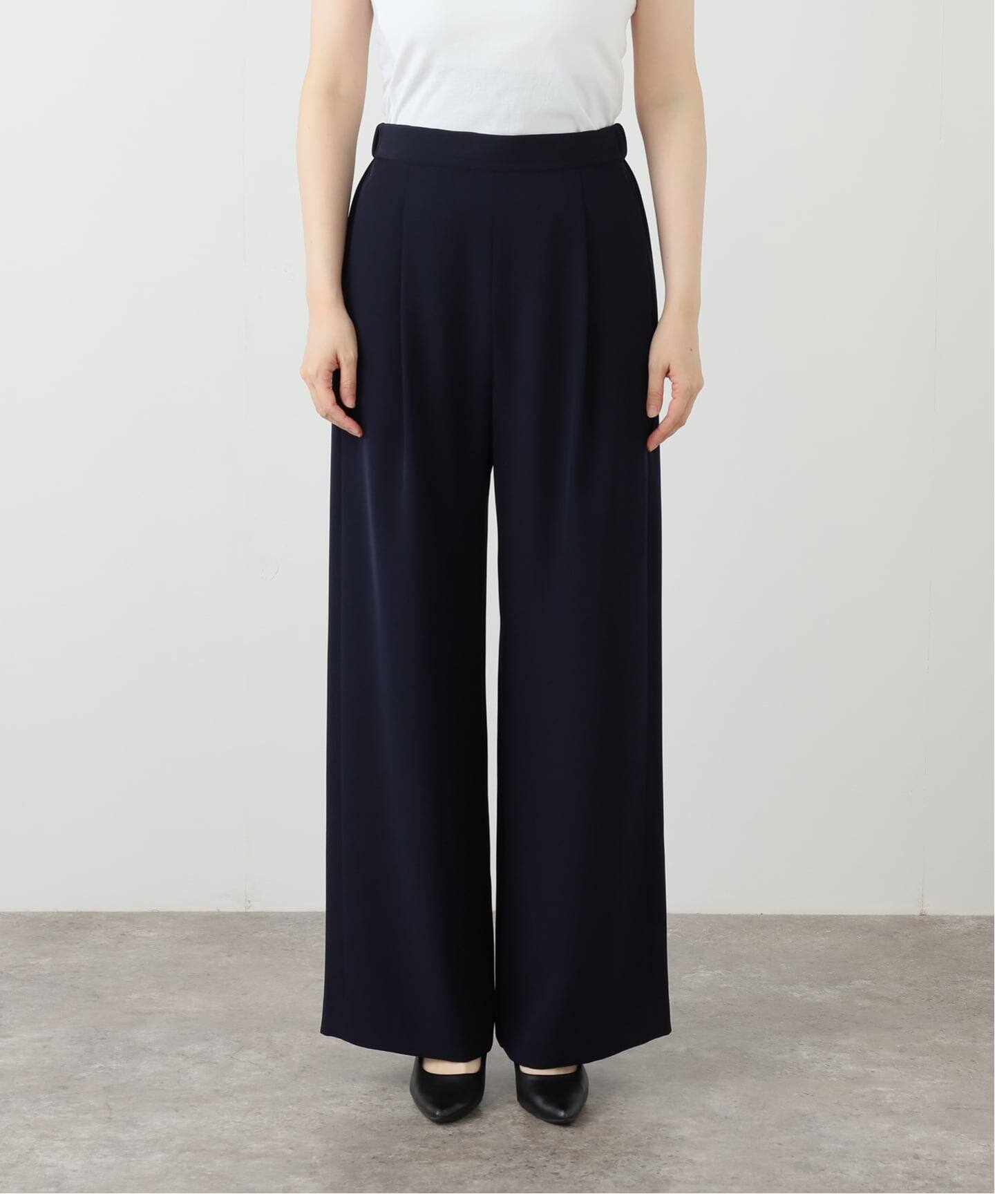 イージーワイドパンツ（スラックス）｜AP STUDIO（エーピー