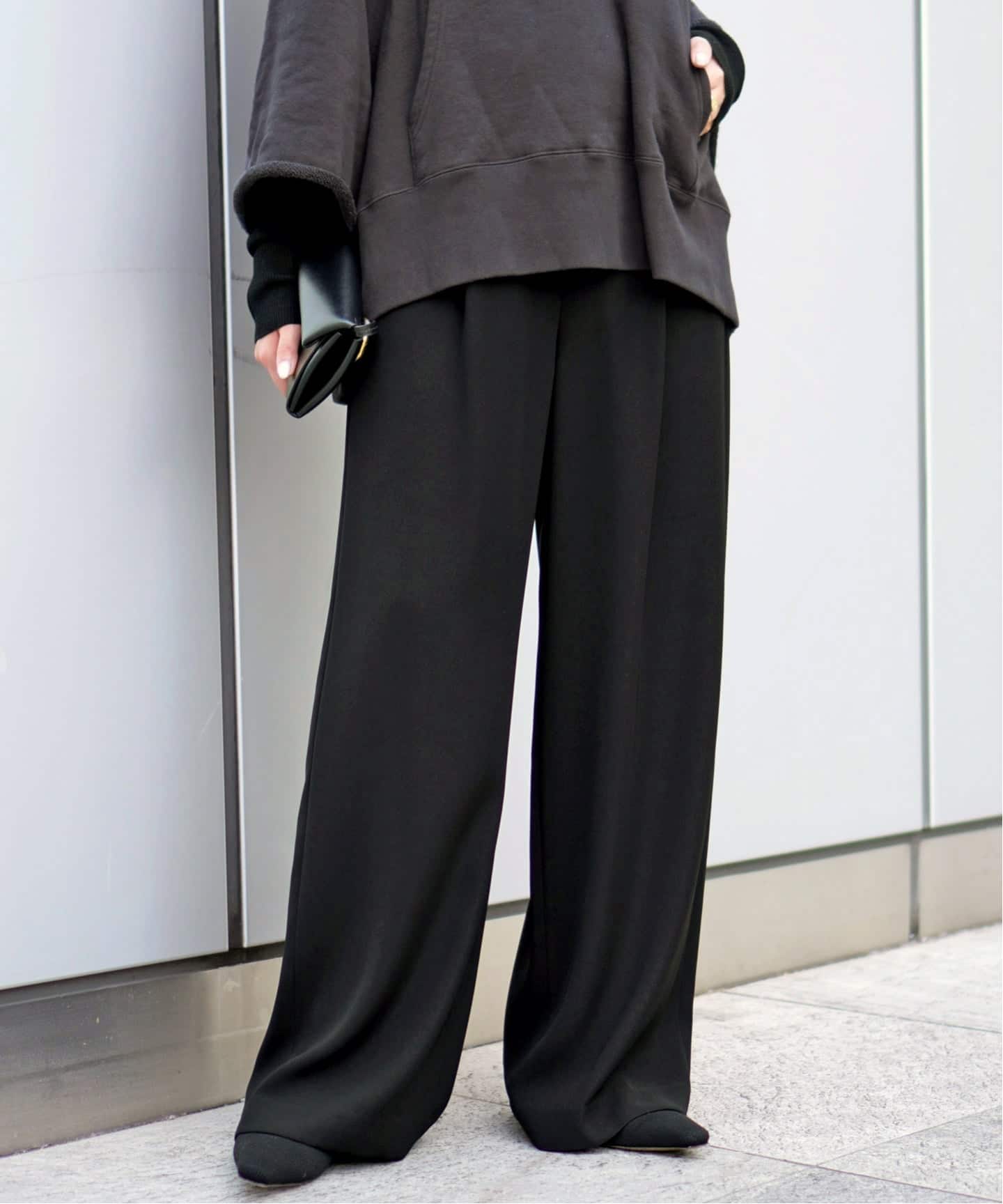 イージーワイドパンツ（スラックス）｜AP STUDIO（エーピー