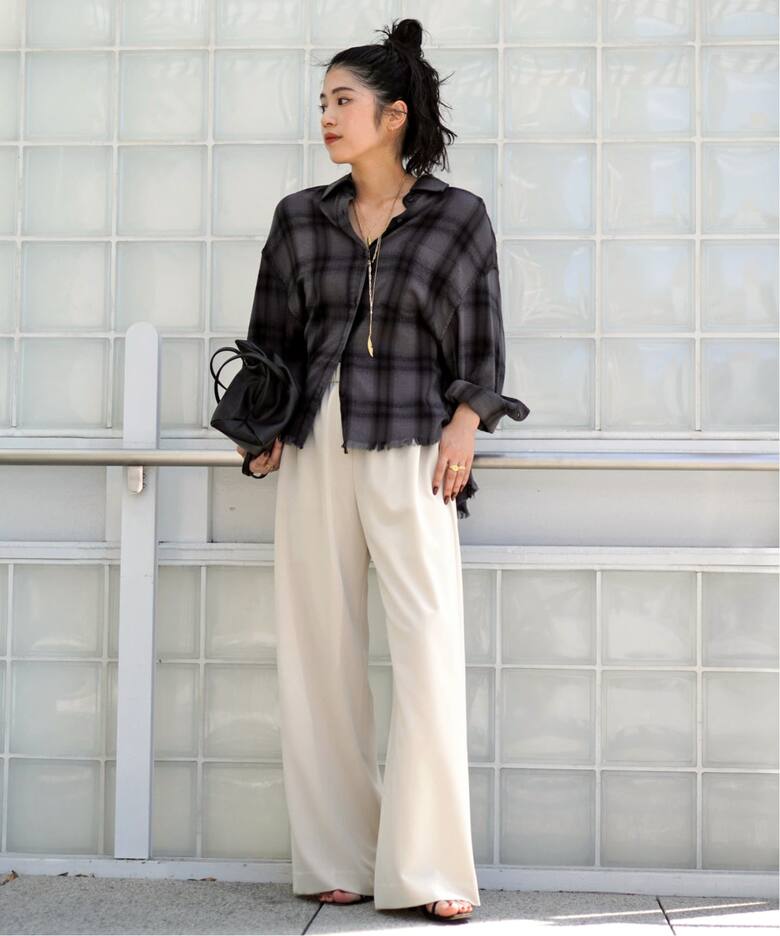 Effortless Pants（スラックス）｜AP STUDIO（エーピーストゥディオ  