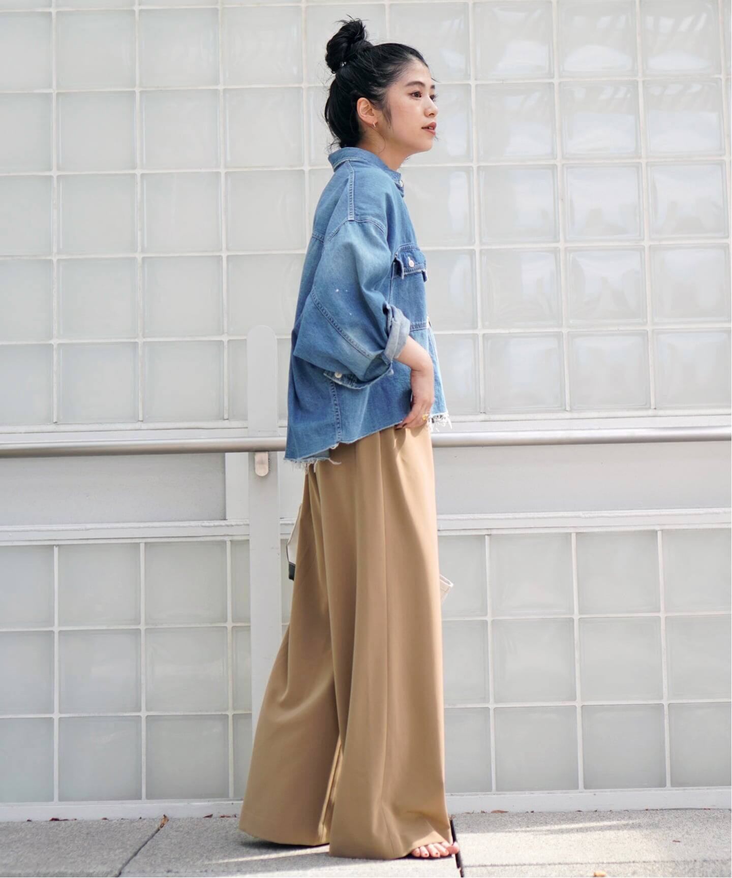 Effortless Pants（スラックス）｜AP STUDIO（エーピーストゥディオ