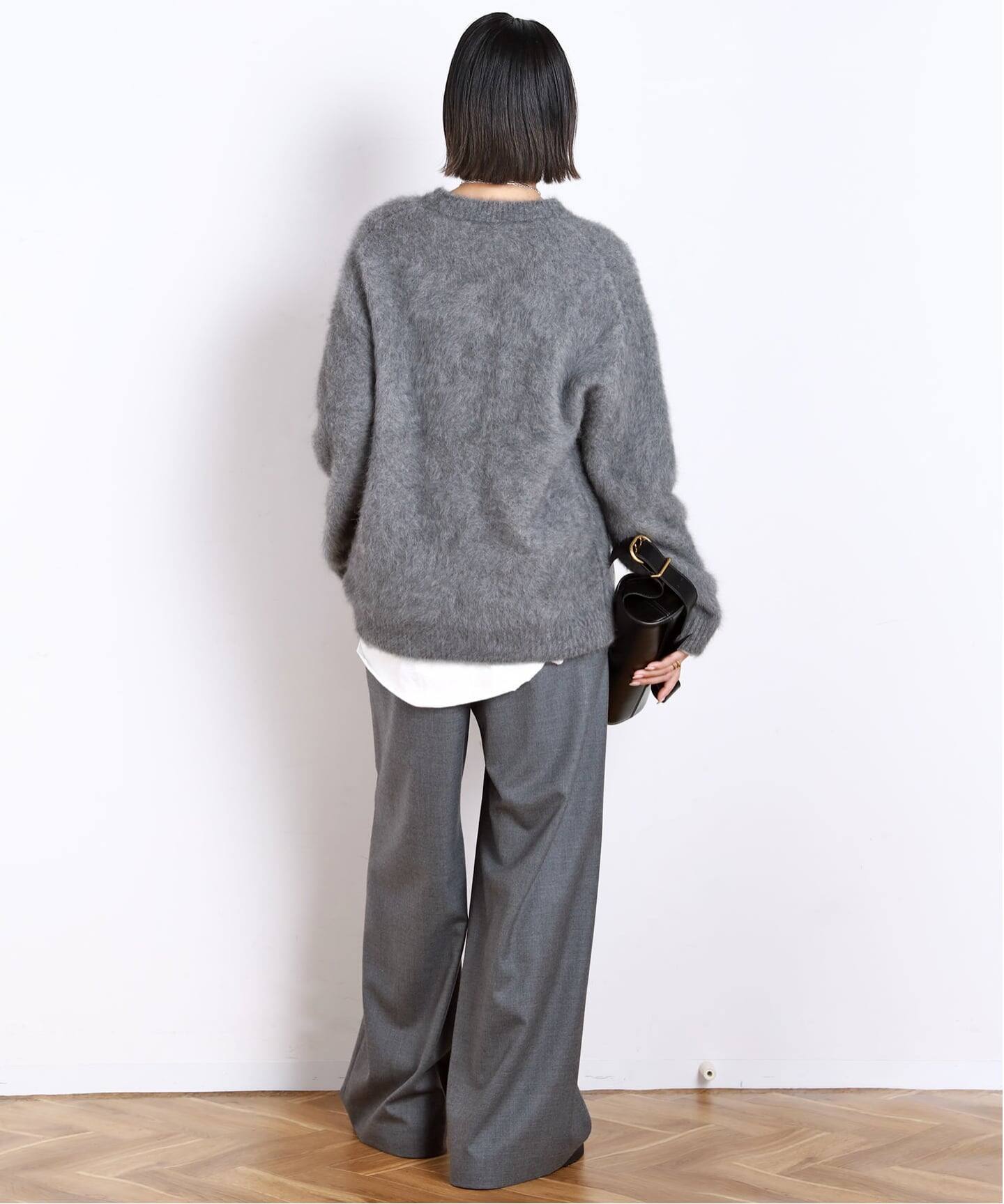 イージーワイドパンツ(フラノ)1（スラックス）｜AP STUDIO（エーピー