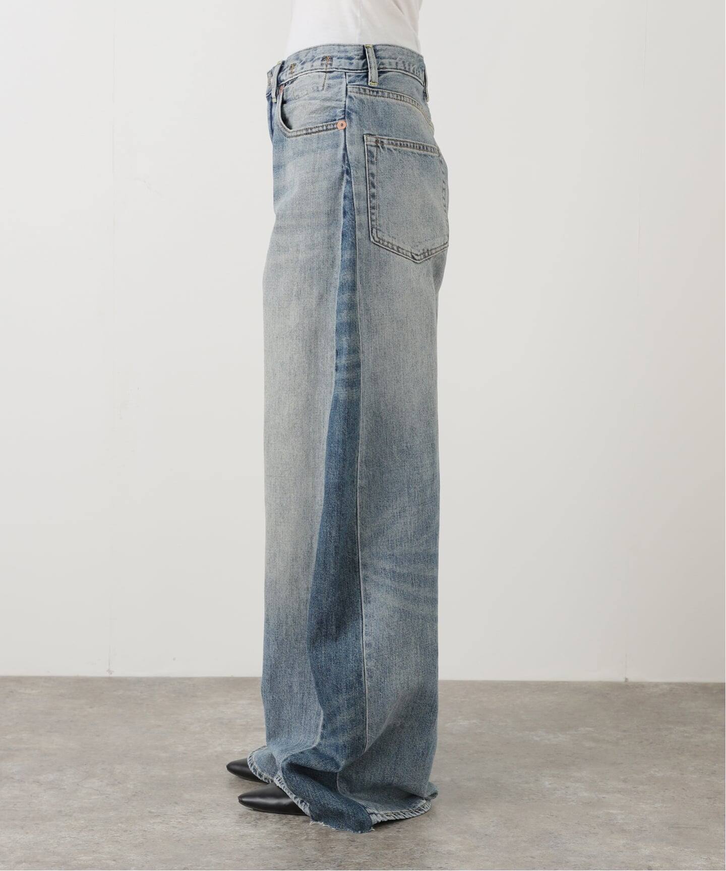 R13/アールサーティーン】Insert D'arcy Loose Jean（スラックス）｜AP