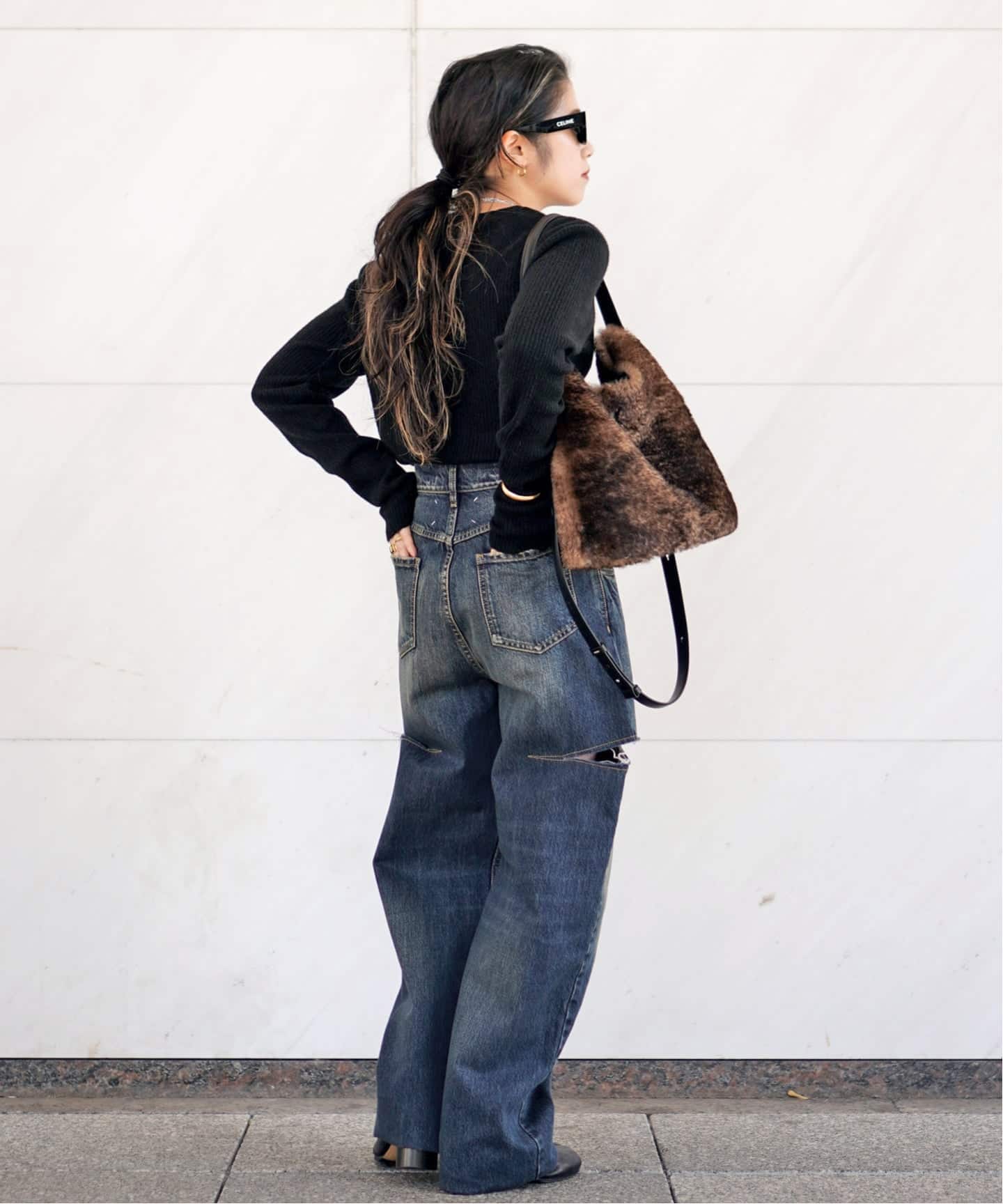 Maison Margiela/メゾン マルジェラ】5-pocket cut off denim（デニム