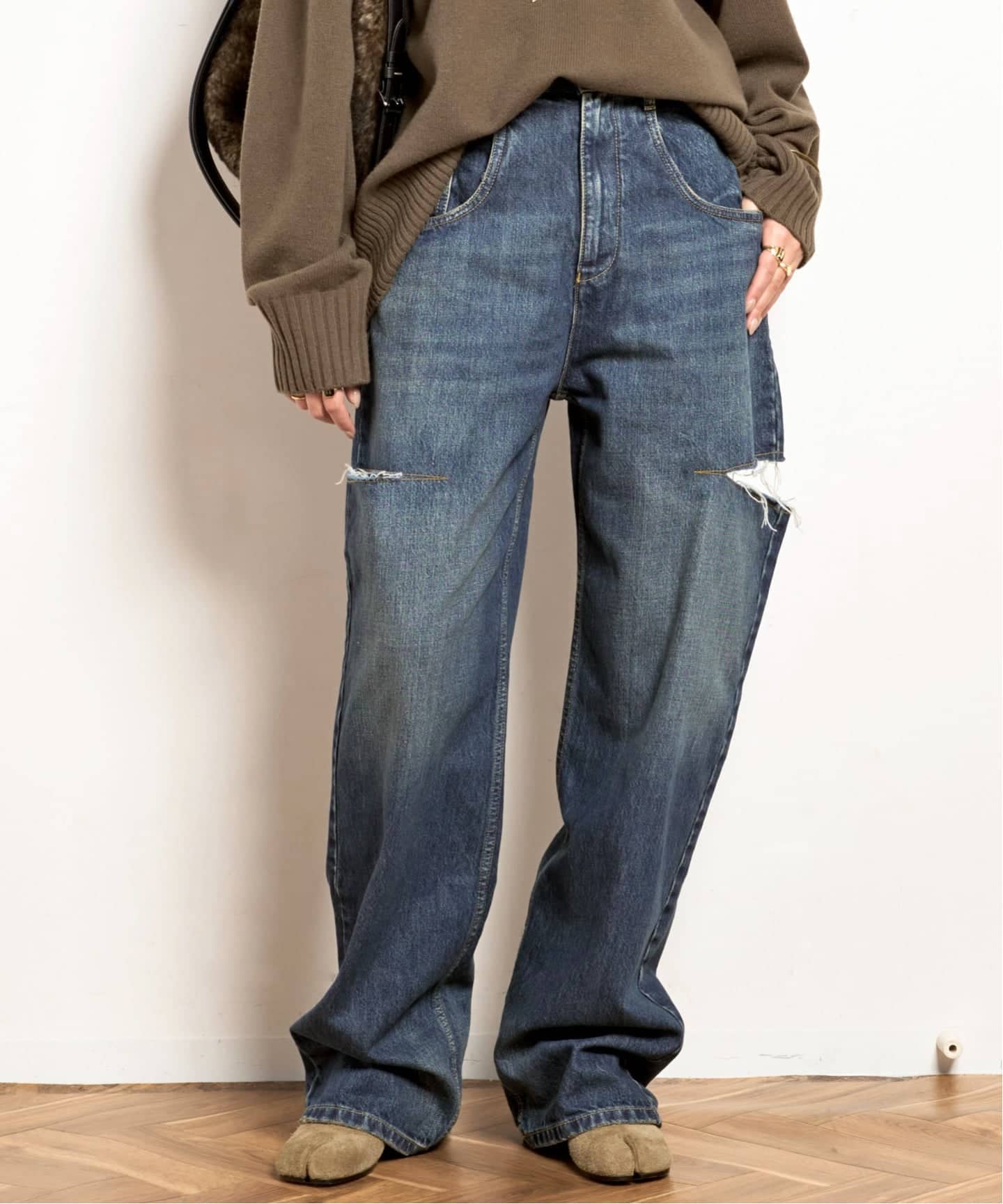 Maison Margiela/メゾン マルジェラ】5-pocket cut off denim（デニム