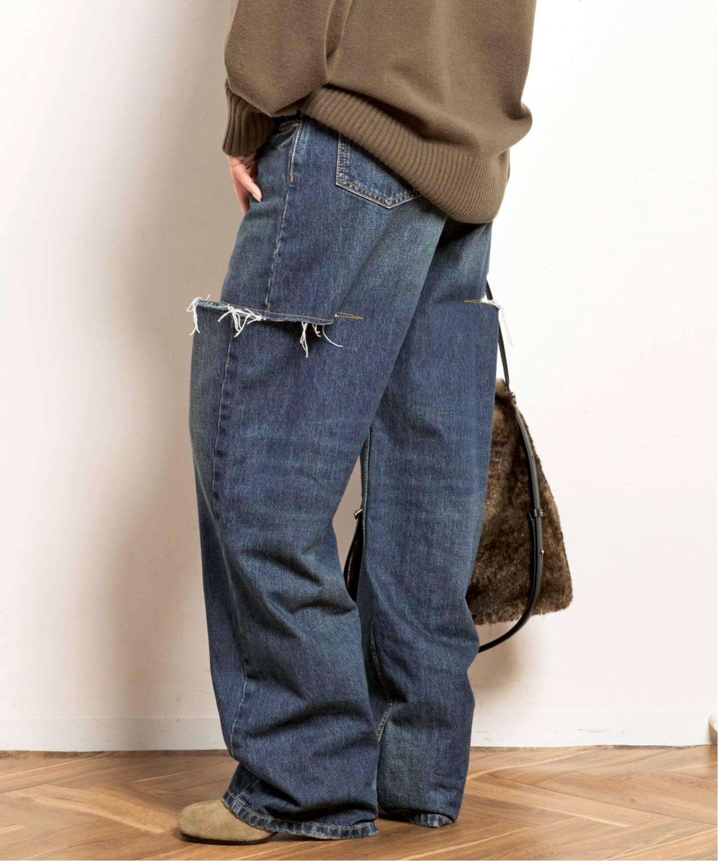Maison Margiela/メゾン マルジェラ】5-pocket cut off denim（デニム 