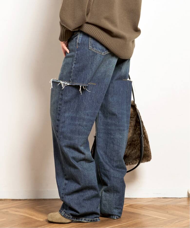 Maison Margiela/メゾン マルジェラ】5-pocket cut off denim（デニム 