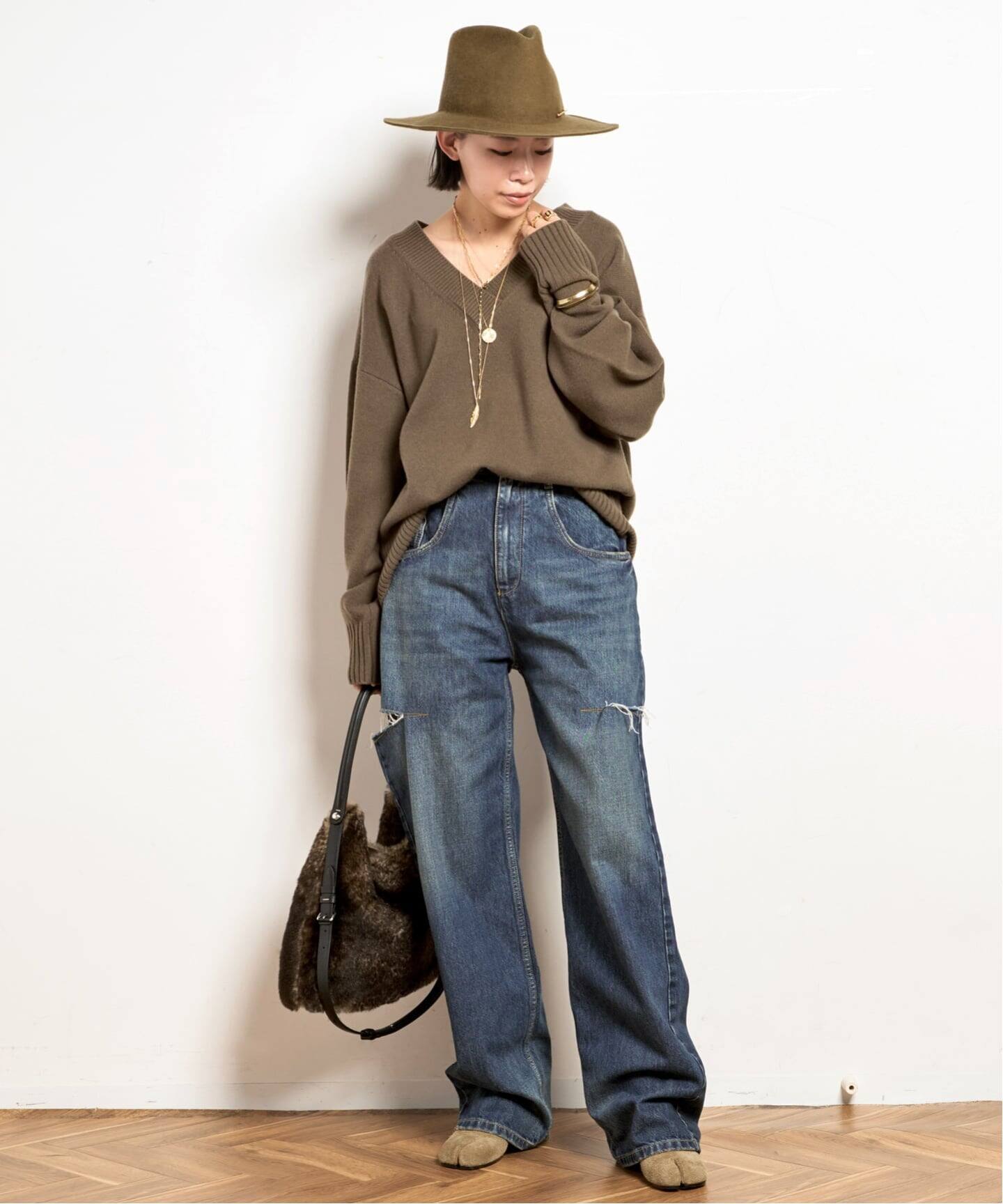 Maison Margiela/メゾン マルジェラ】5-pocket cut off denim（デニム