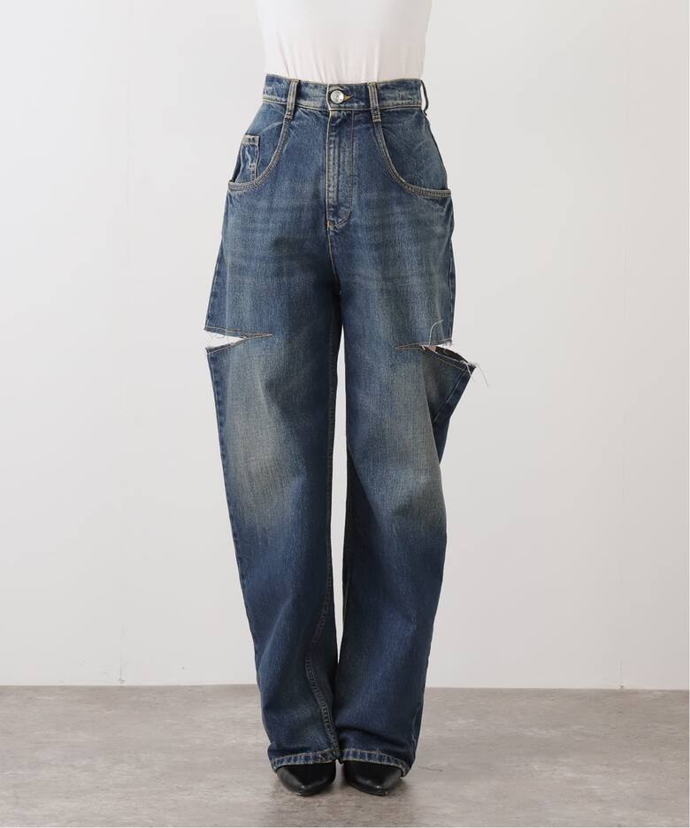Maison Margiela/メゾン マルジェラ】5-pocket cut off denim（デニム 