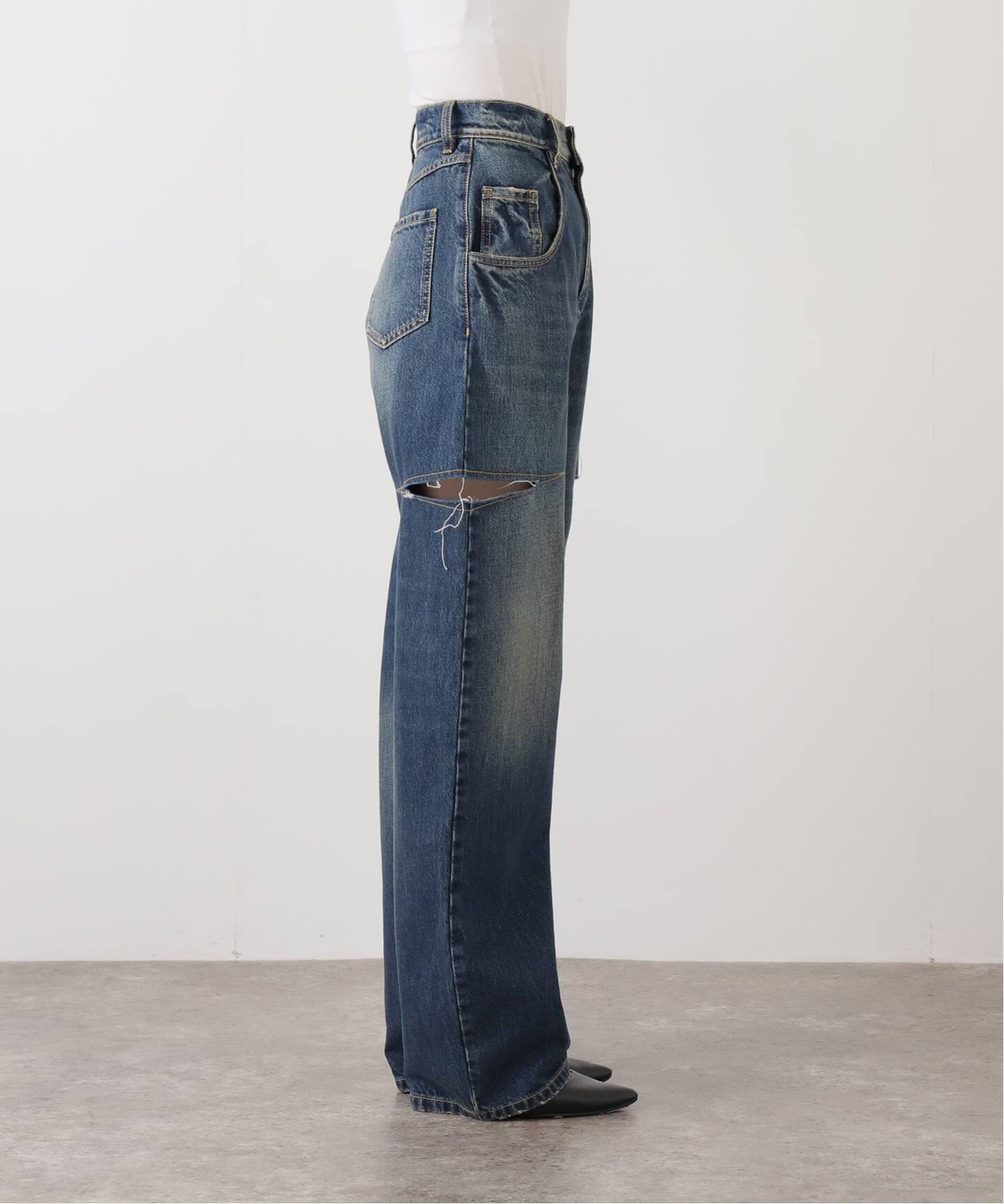 Maison Margiela/メゾン マルジェラ】5-pocket cut off denim（デニム 
