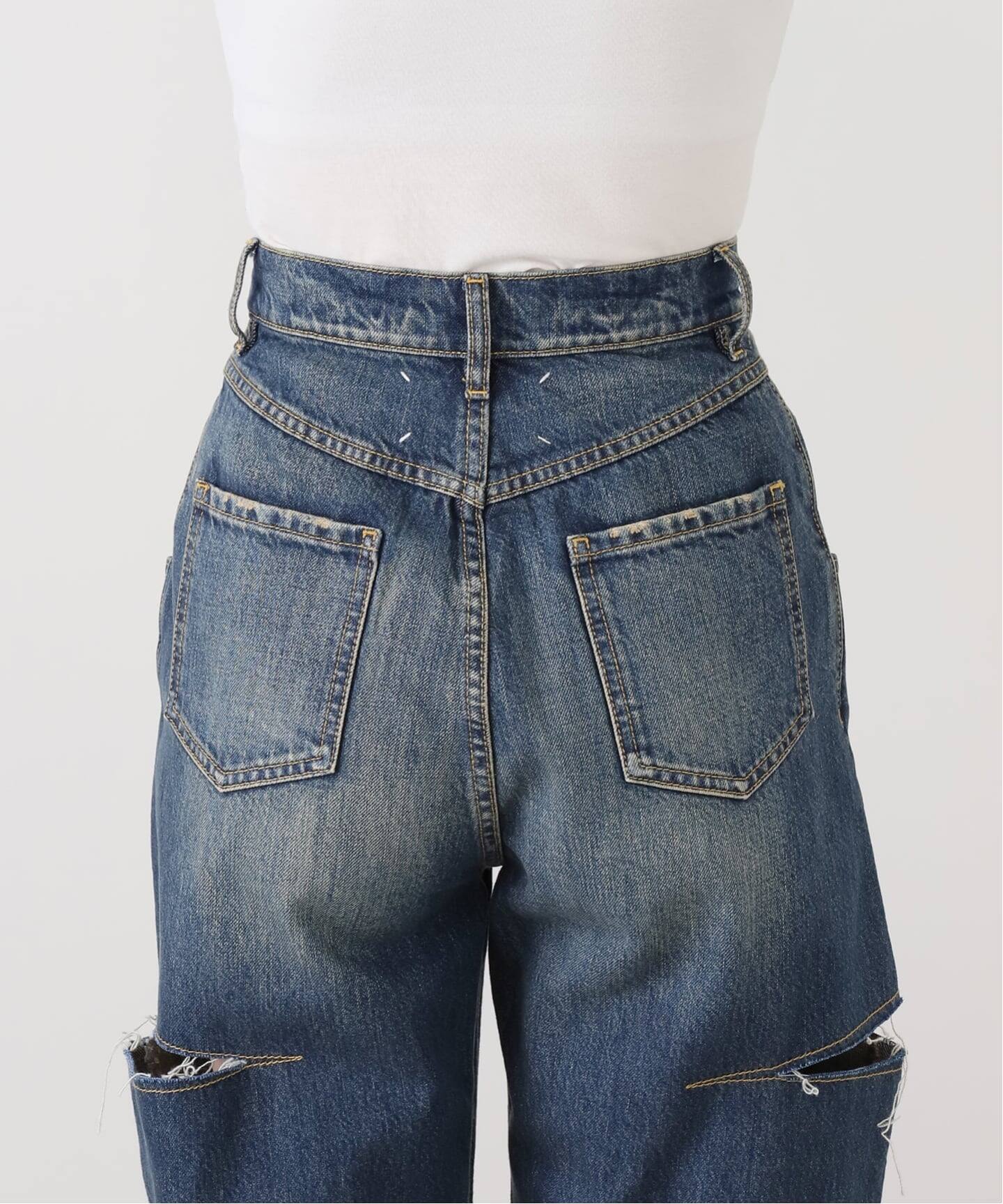 Maison Margiela/メゾン マルジェラ】5-pocket cut off denim（デニム