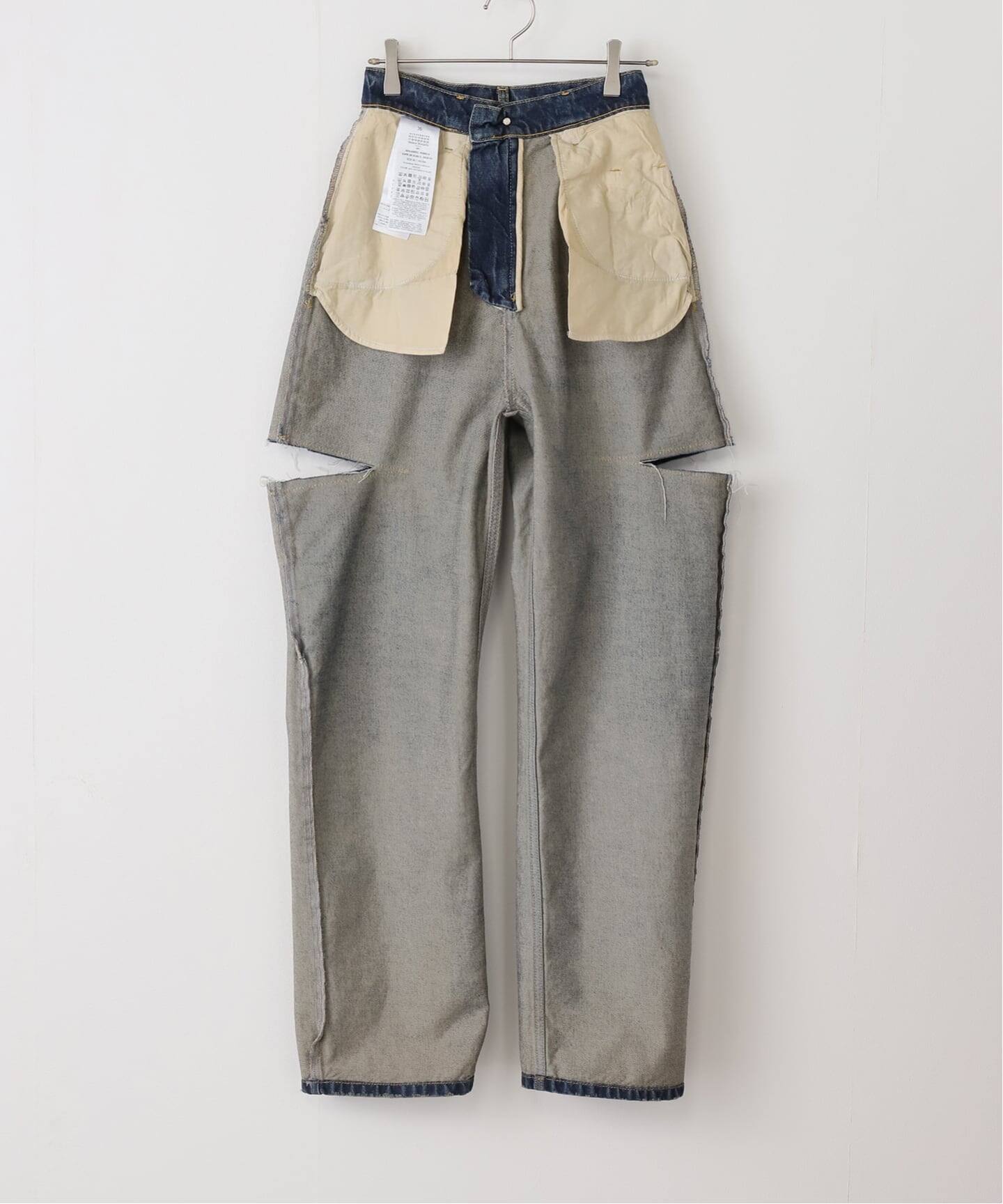Maison Margiela/メゾン マルジェラ】5-pocket cut off denim（デニム