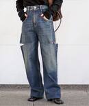 【Maison Margiela/メゾン マルジェラ】5-pocket cut off denim