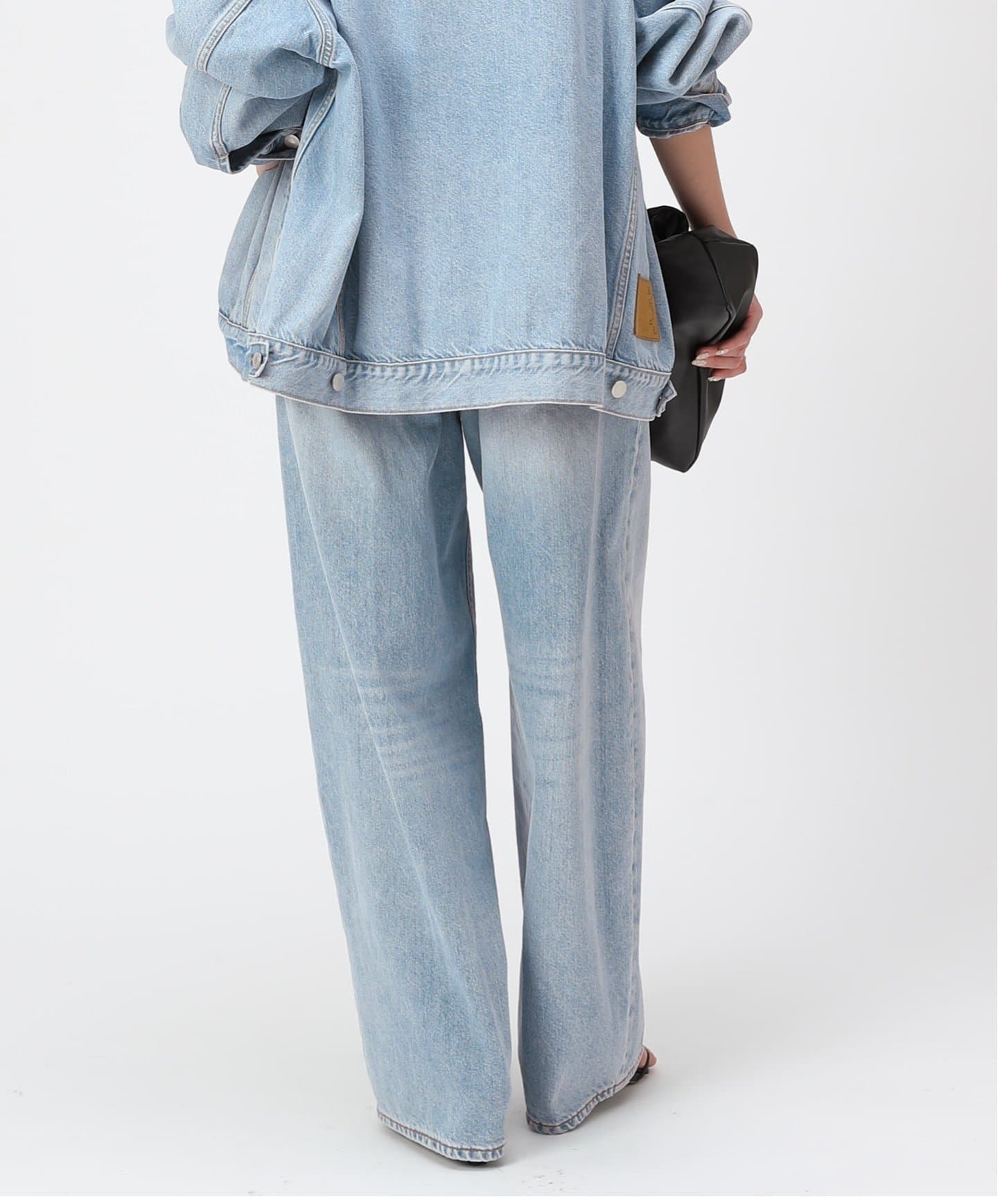 HAIKURE/ハイクル】BETHANY BLUE AQUA denim（スラックス）｜AP