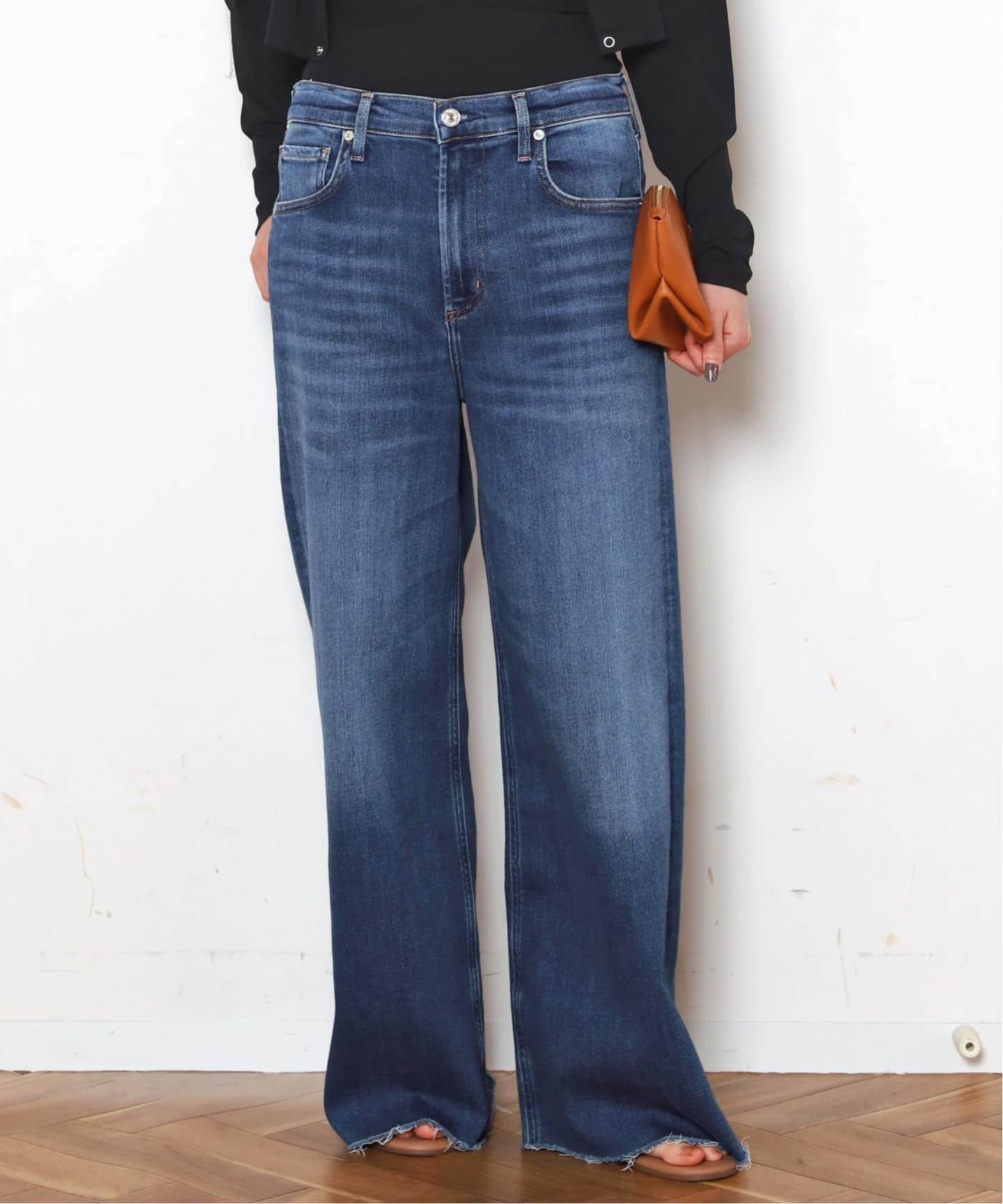 【美品】AP STUDIO CITIZENS of HUMANITYデニム CITIZENS of HUMANITY】ANNINA ハイウエストジーンズ（デニム