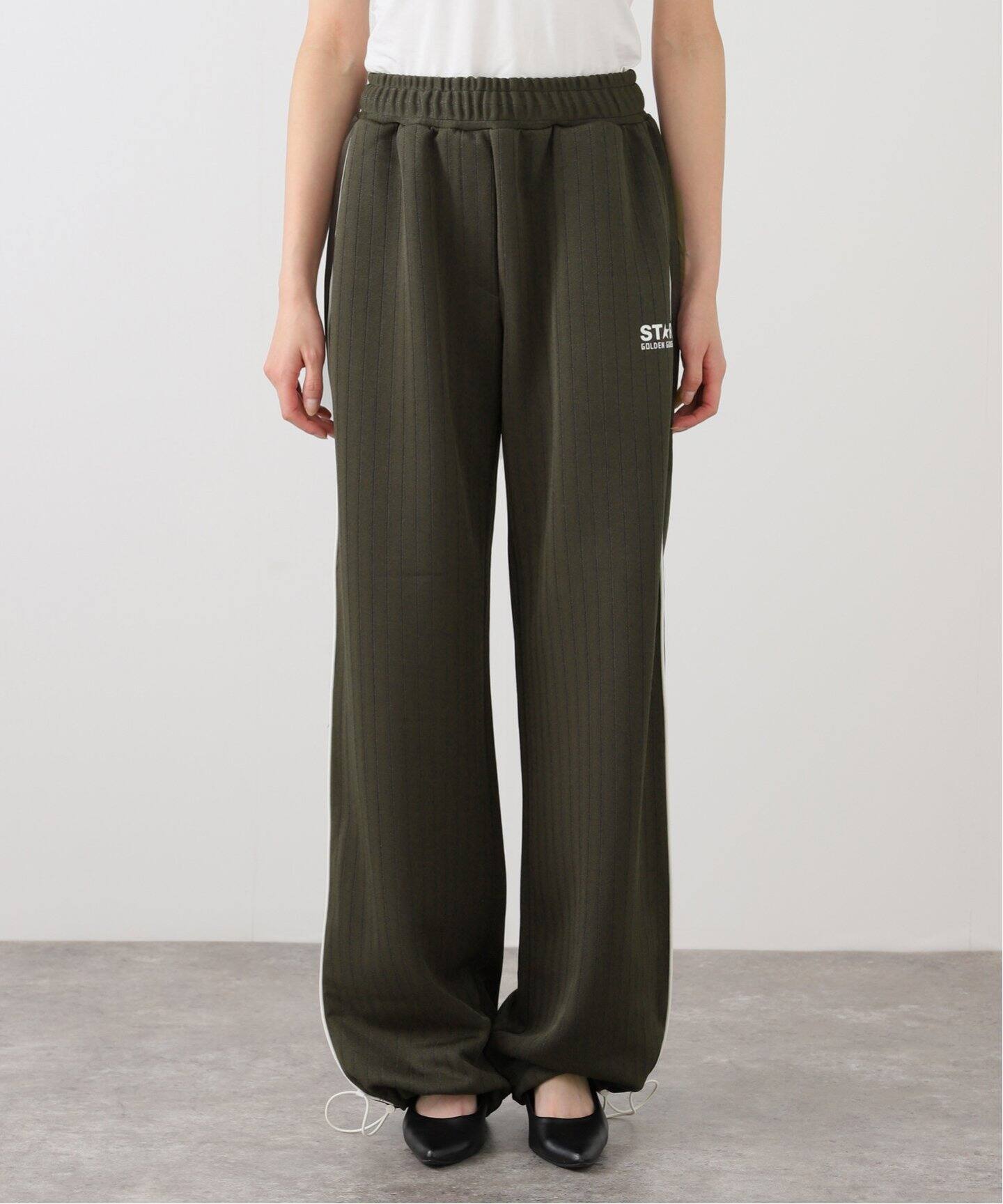 GOLDEN GOOSE / ゴールデングース】ワイドジョギングパンツ（ジャージ 