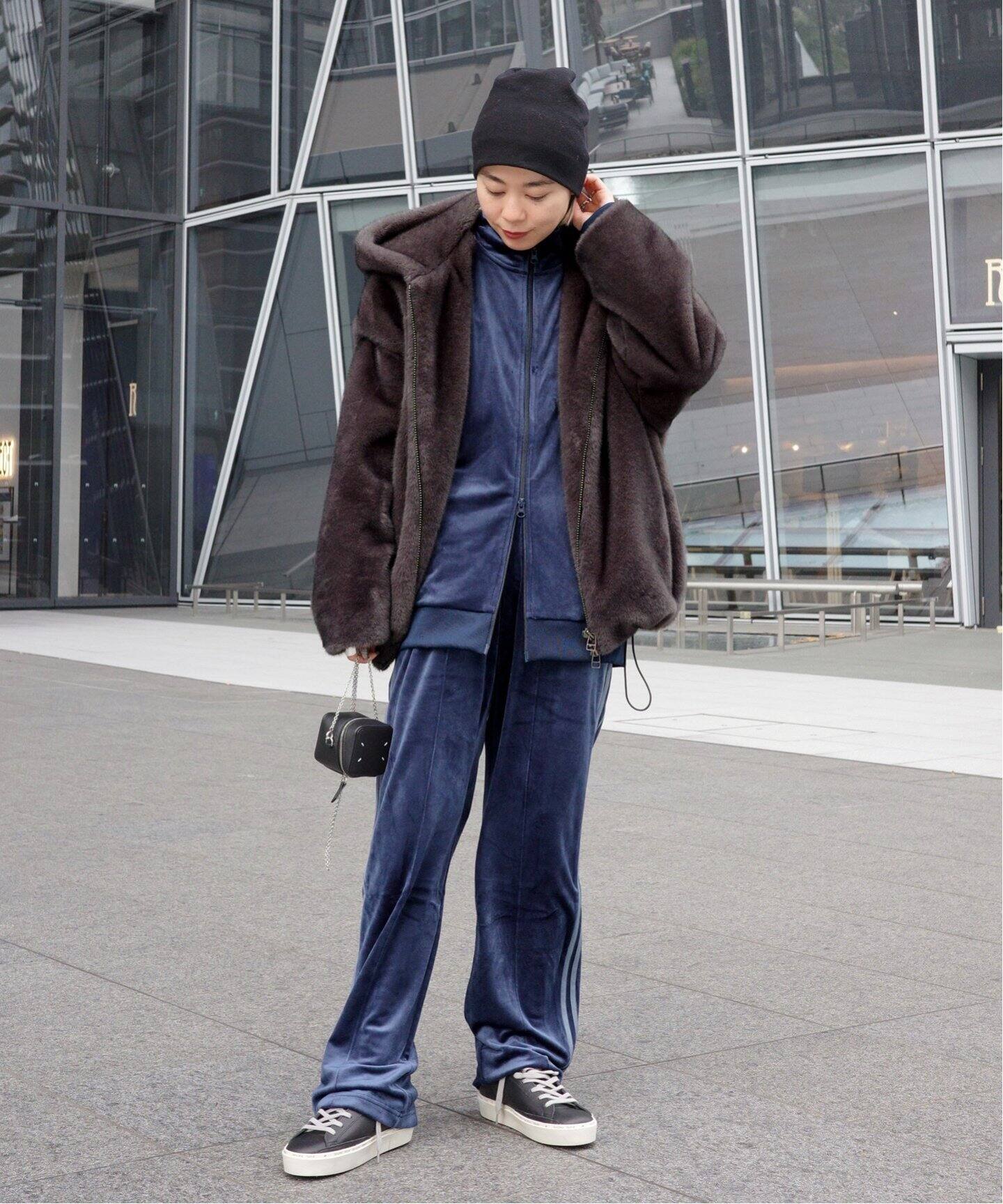 adidas/アディダス】BB ベロアトラックパンツ（ジャージ／トラック 