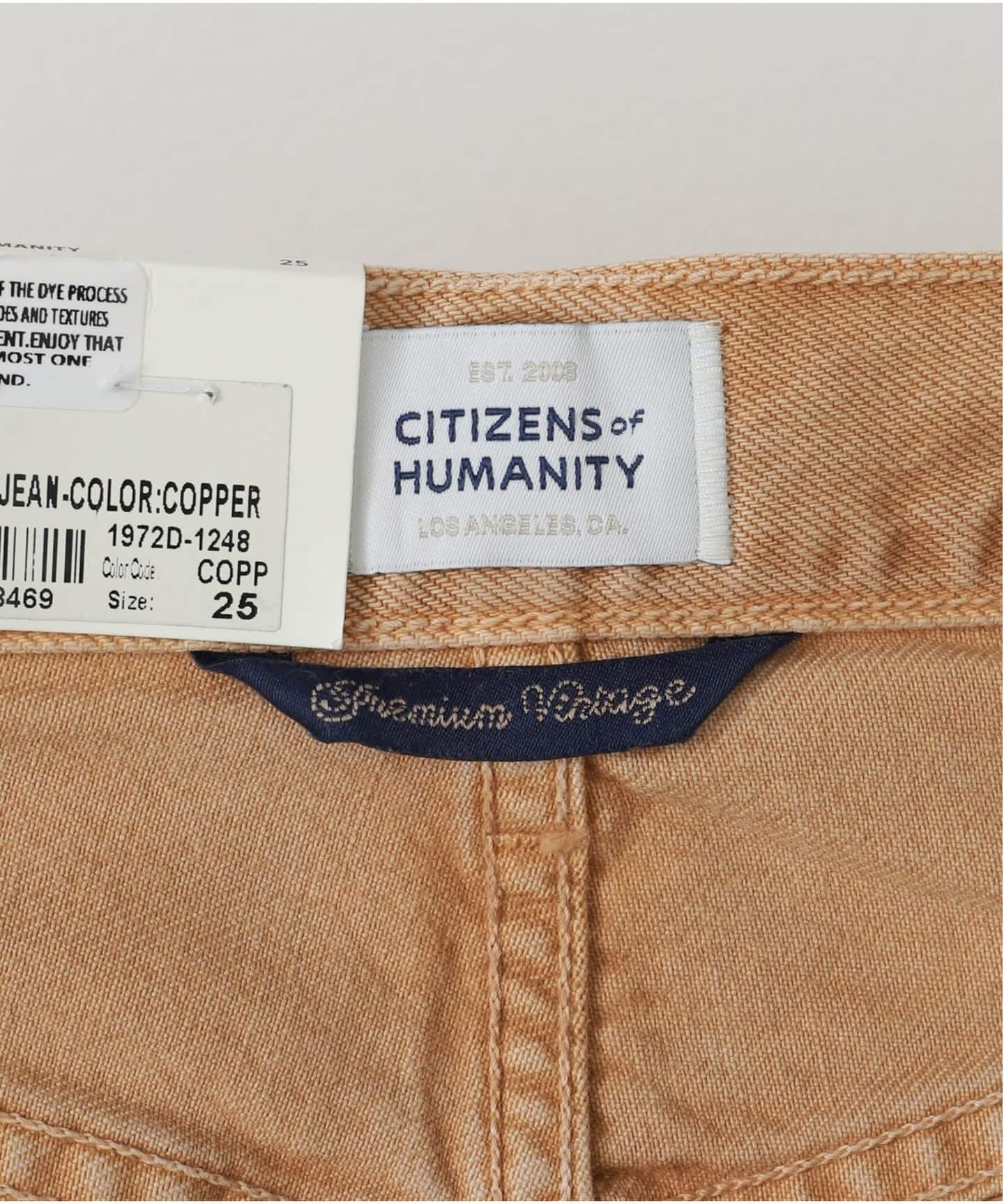 AP STUDIO 【CITIZENS of HUMANITYカラーデニム CITIZENS of HUMANITY】HORSESHOE JEAN IN T（デニムパンツ