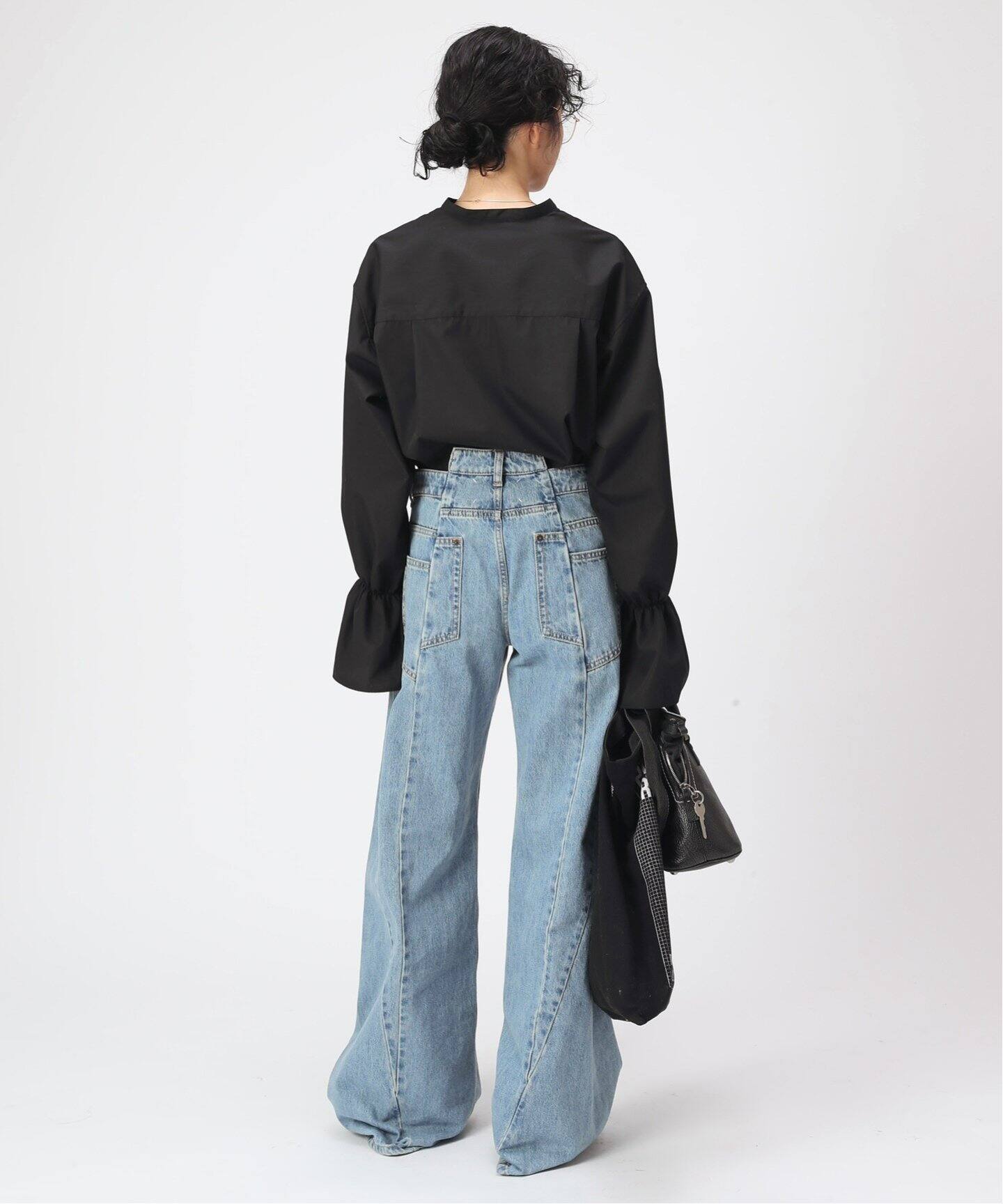 Maison Margiela/メゾン マルジェラ】HIGH WAIST WIDE DENIM（デニム 