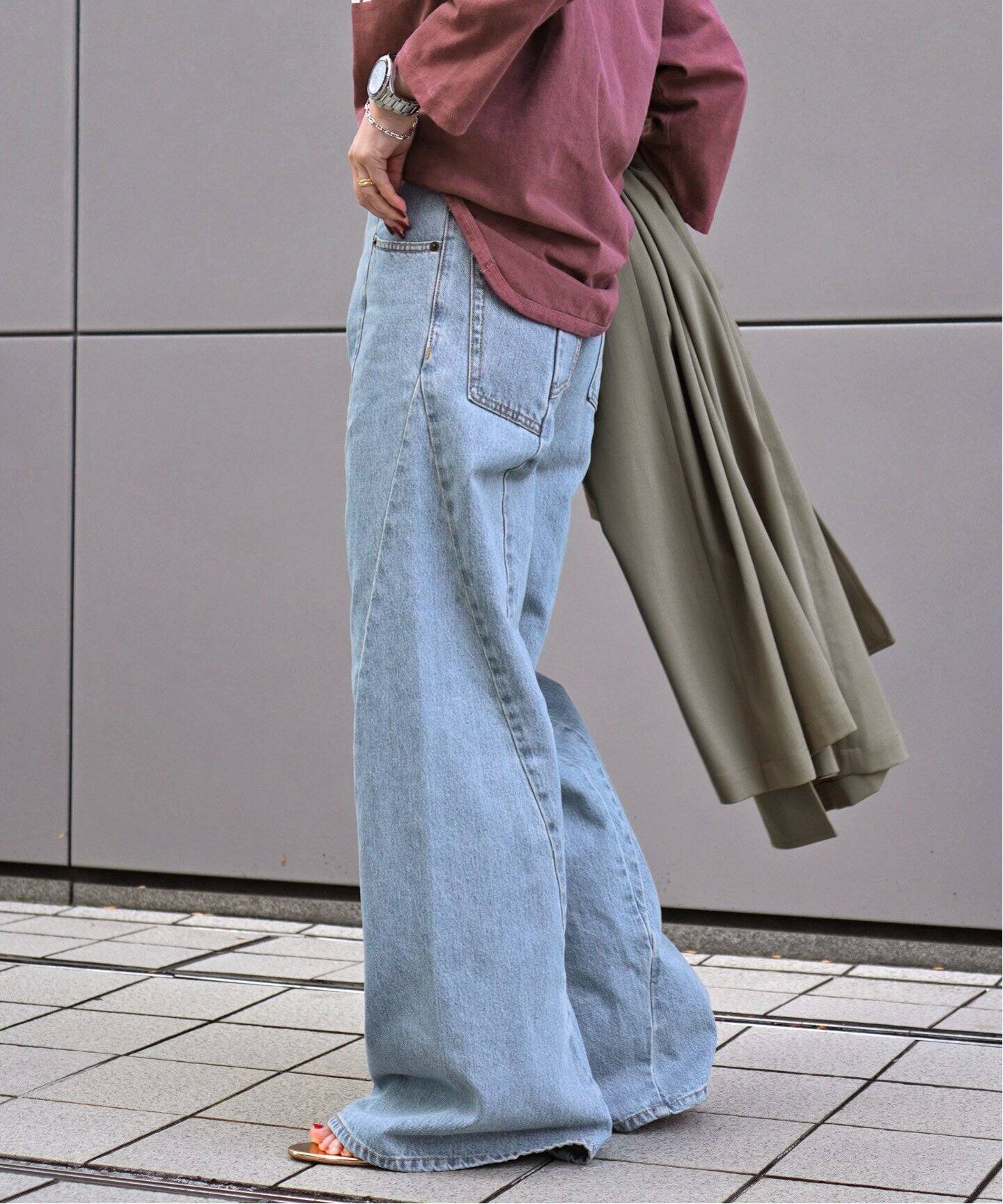Maison Margiela/メゾン マルジェラ】HIGH WAIST WIDE DENIM（デニム 