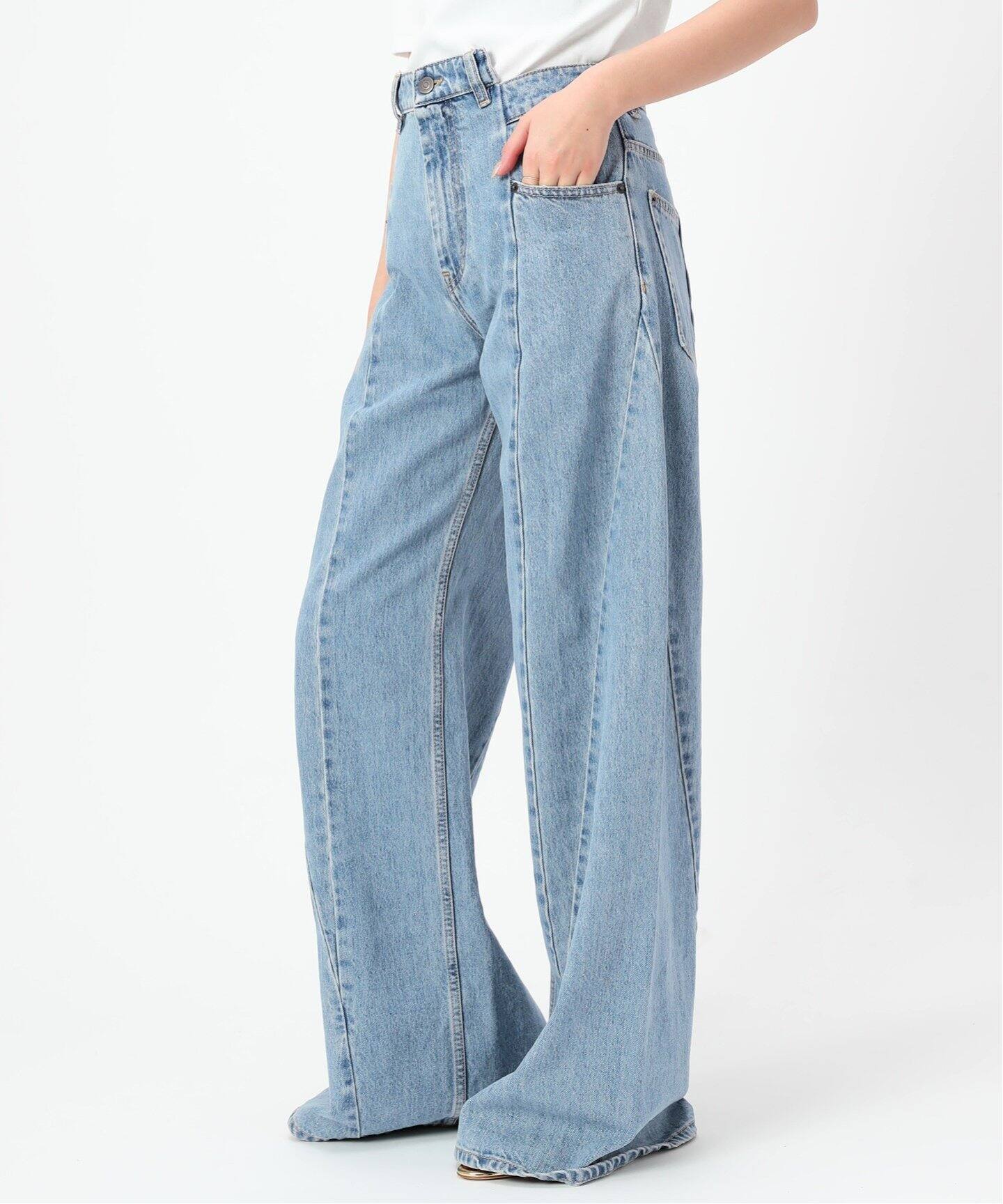 Maison Margiela/メゾン マルジェラ】HIGH WAIST WIDE DENIM（デニム 