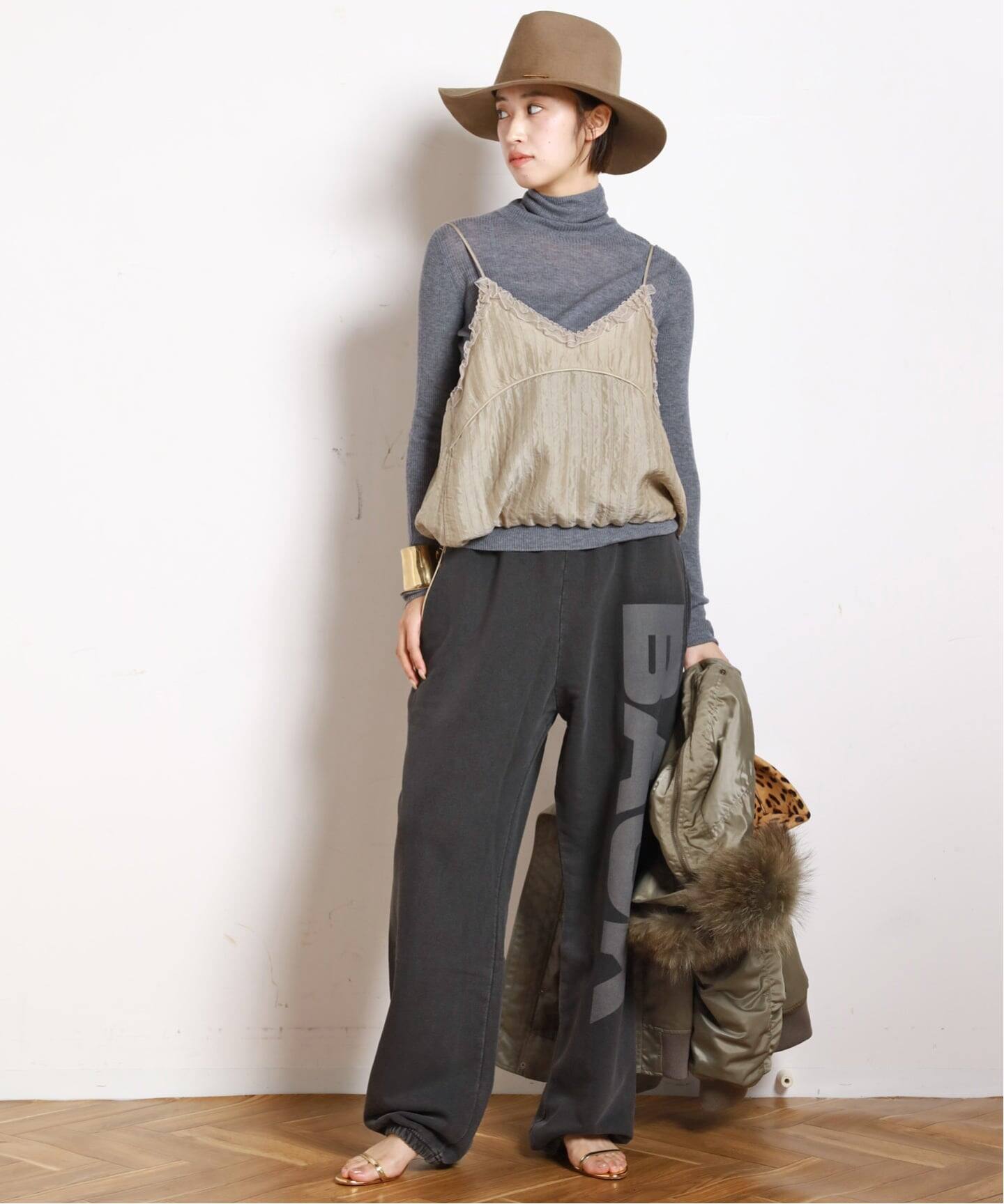 StandAlone/スタンド アローン】BACK SWEAT JOGGER PANT（スウェット