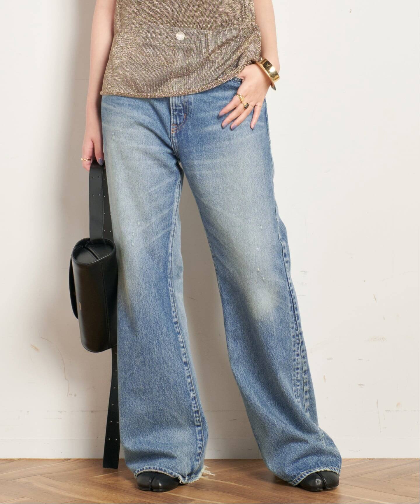 AP STUDIO 別注ニードバイヘリテージフレアデニム27　超美品 NEEDBY heritage/ニードバイヘリテージ】別注Flare Fit Denim
