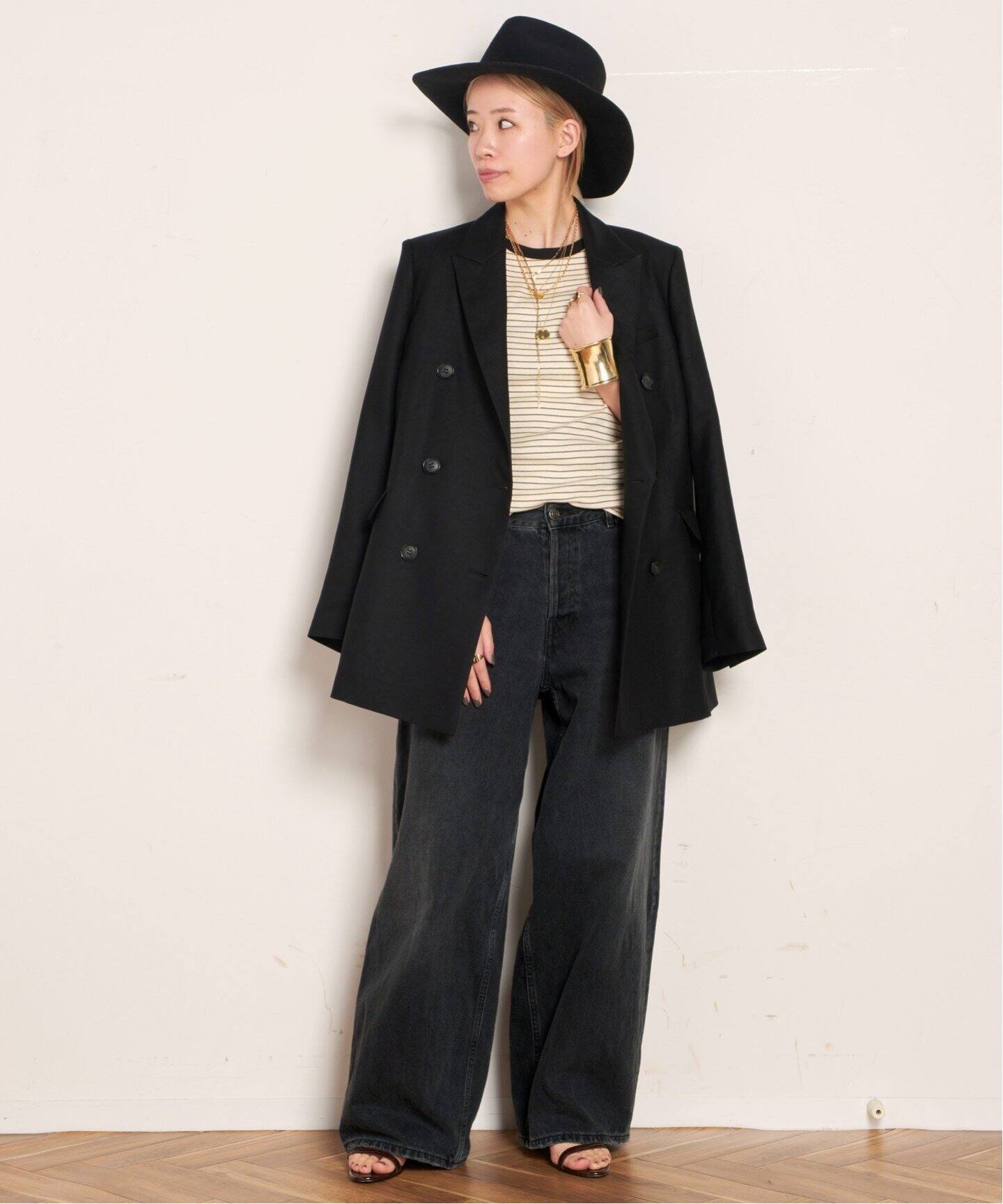 HAIKURE/ハイクル】BETHANY Black（デニムパンツ・ジーンズ）｜AP