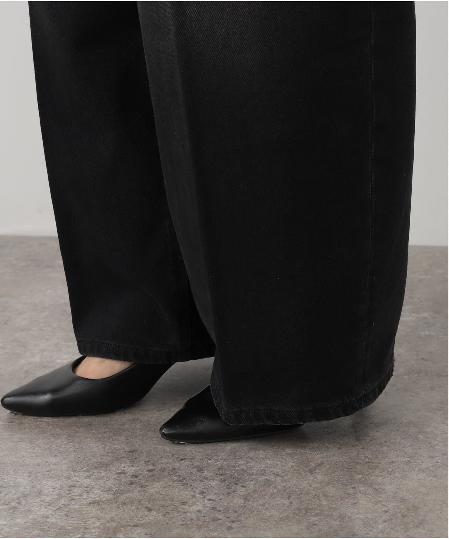 HAIKURE/ハイクル】BETHANY Black（デニムパンツ・ジーンズ）｜AP