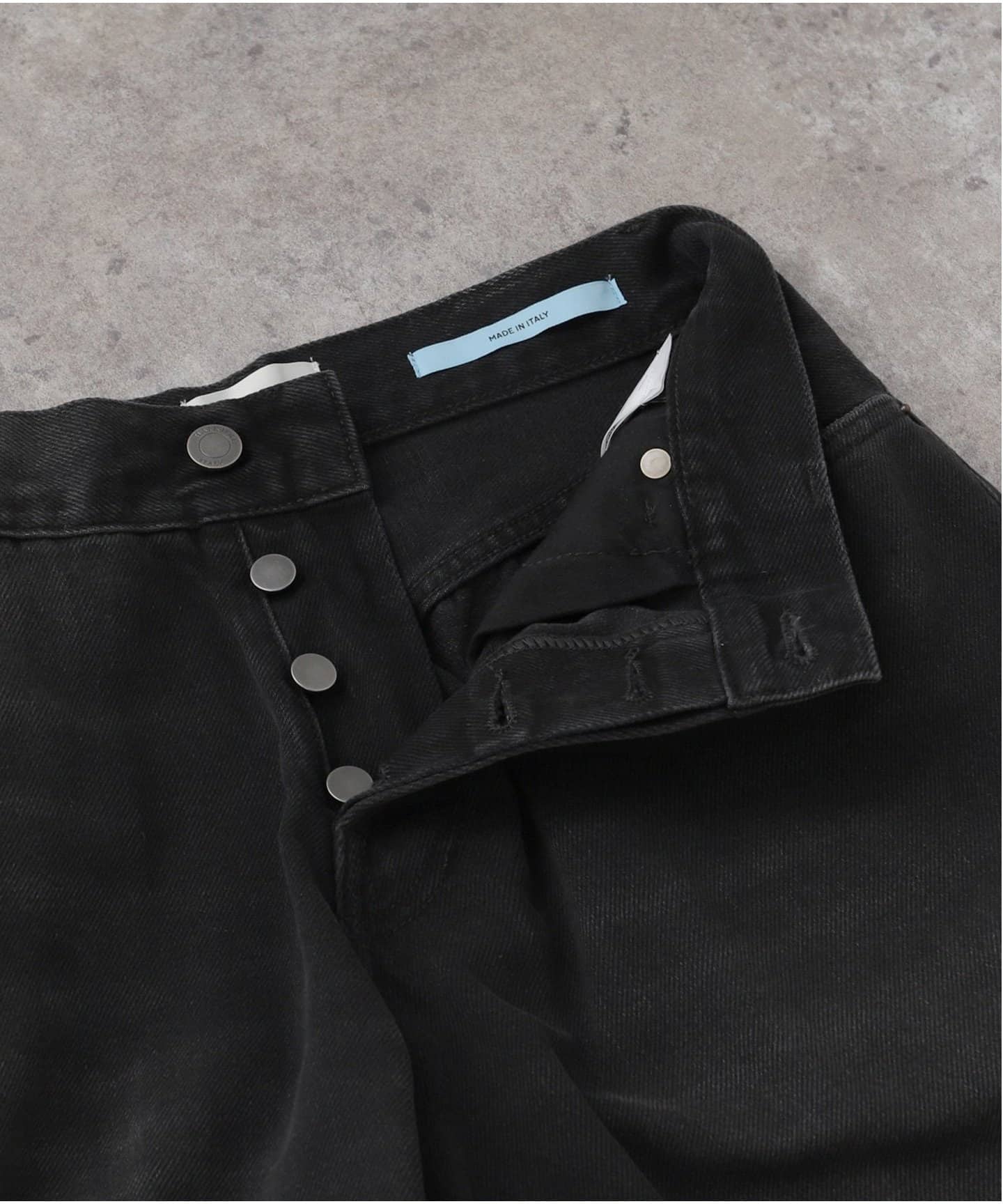 HAIKURE/ハイクル】BETHANY Black（デニムパンツ・ジーンズ