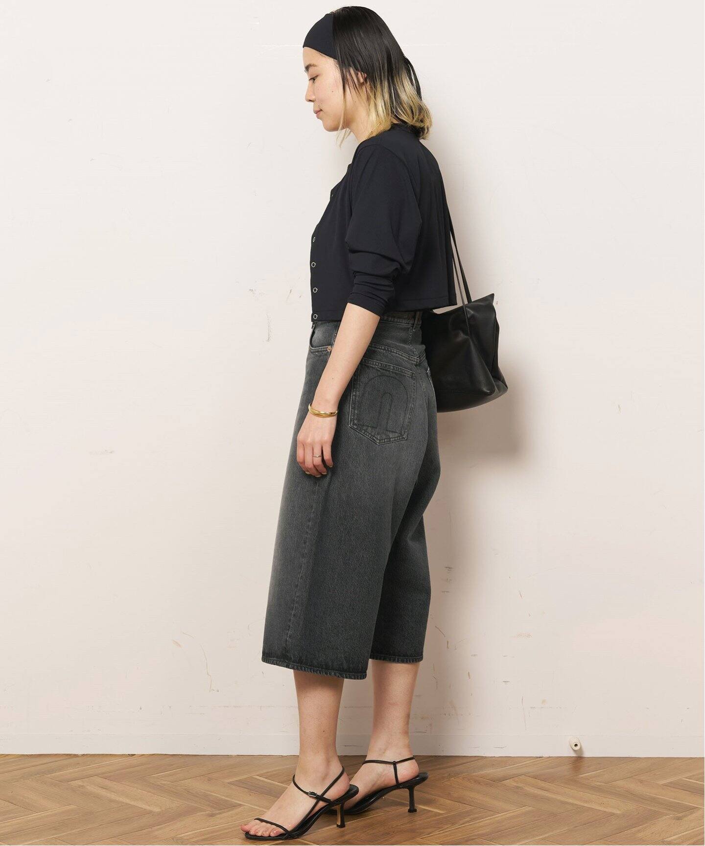 パンツ APSTUDIO TEURN STUDIO BAGGYDENIM 27 TEURN STUDIOS/ターンスタジオ】Baggy denim shorts（デニム