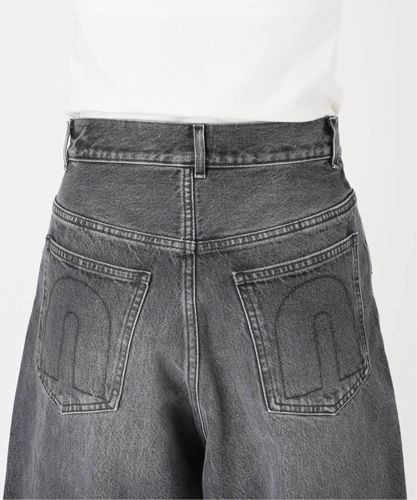 TEURN STUDIOS/ターンスタジオ】Baggy denim shorts（デニム