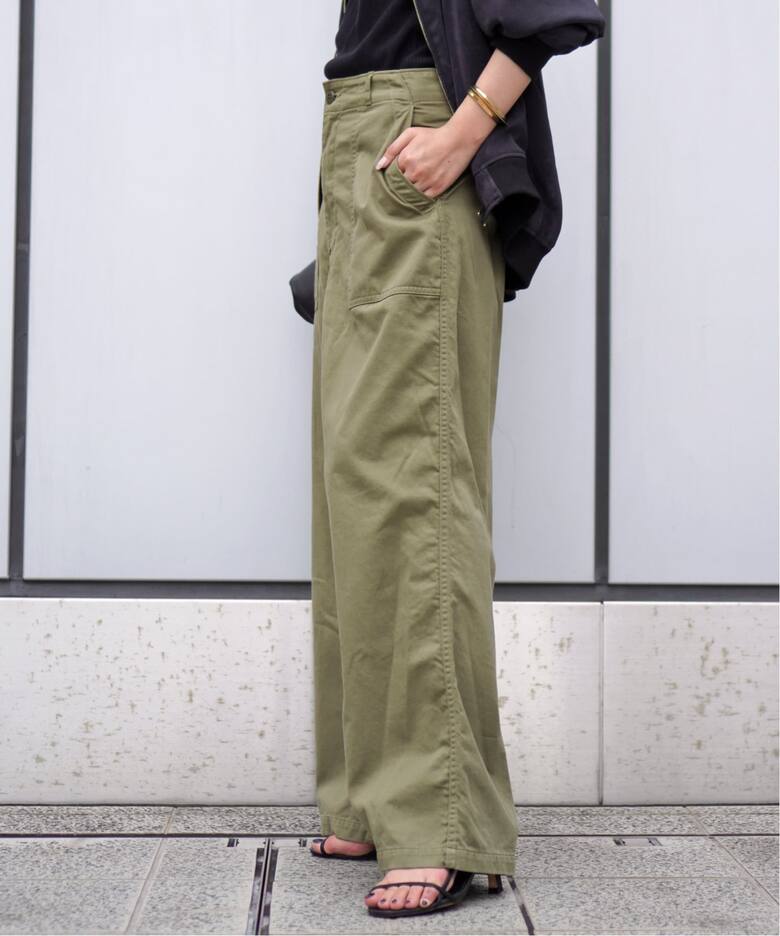 Attick by Johnbull/アティック バイ ジョンブル】ミリタリーワイド  