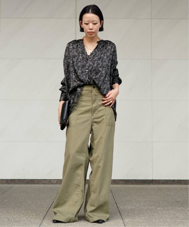 Attick by Johnbull/アティック バイ ジョンブル】ミリタリーワイド  