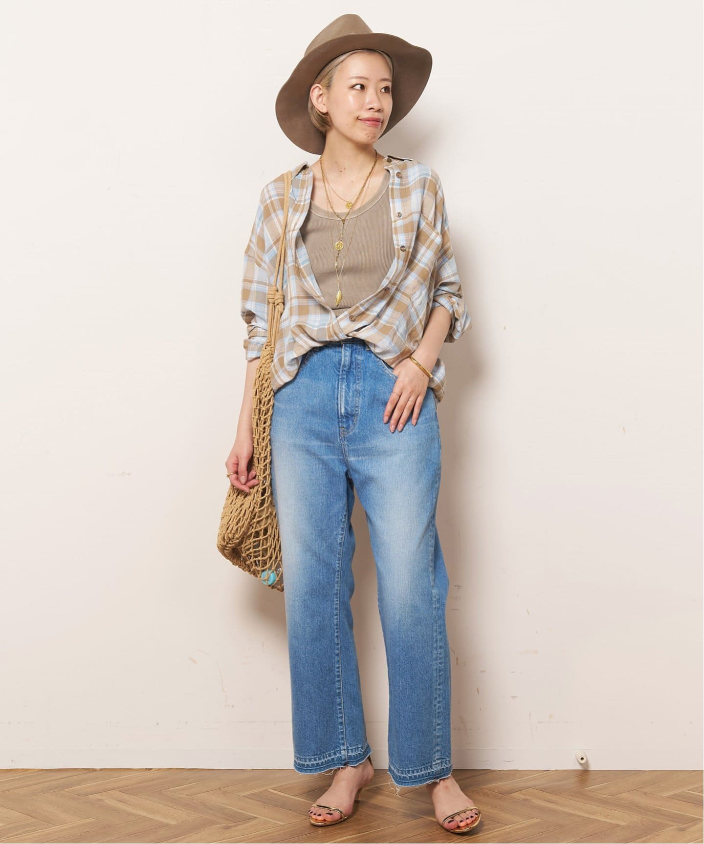 ★AP STUDIO GREAT HABIT DENIMグレートハビットデニム GREAT HABIT DENIM/グレートハビットデニム】BOOTY JEAN NATURAL