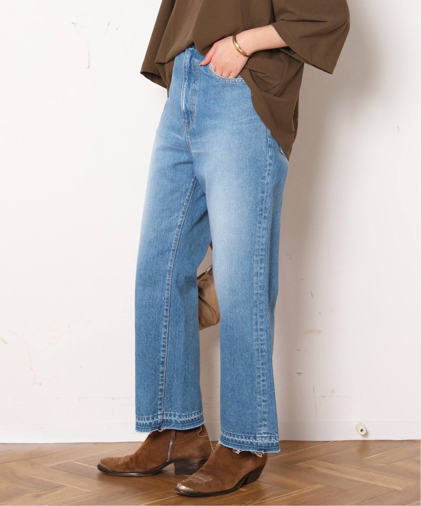 ★AP STUDIO GREAT HABIT DENIMグレートハビットデニム GREAT HABIT DENIM/グレートハビットデニム】BOOTY JEAN NATURAL